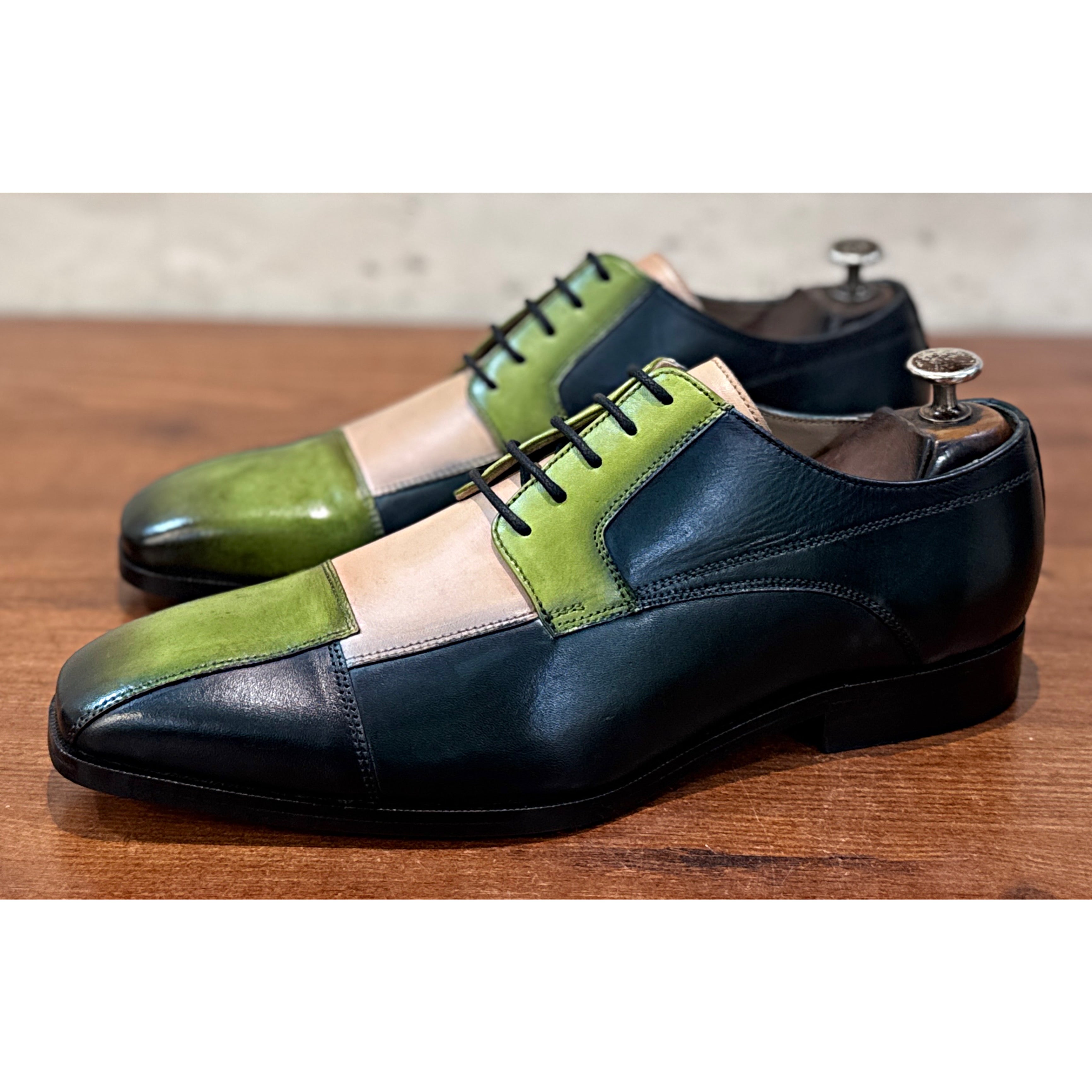 Verde Noir Spectator Oxfords
