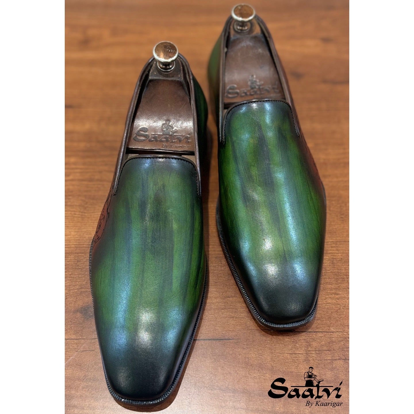 Classic Tiger Loafers Green
