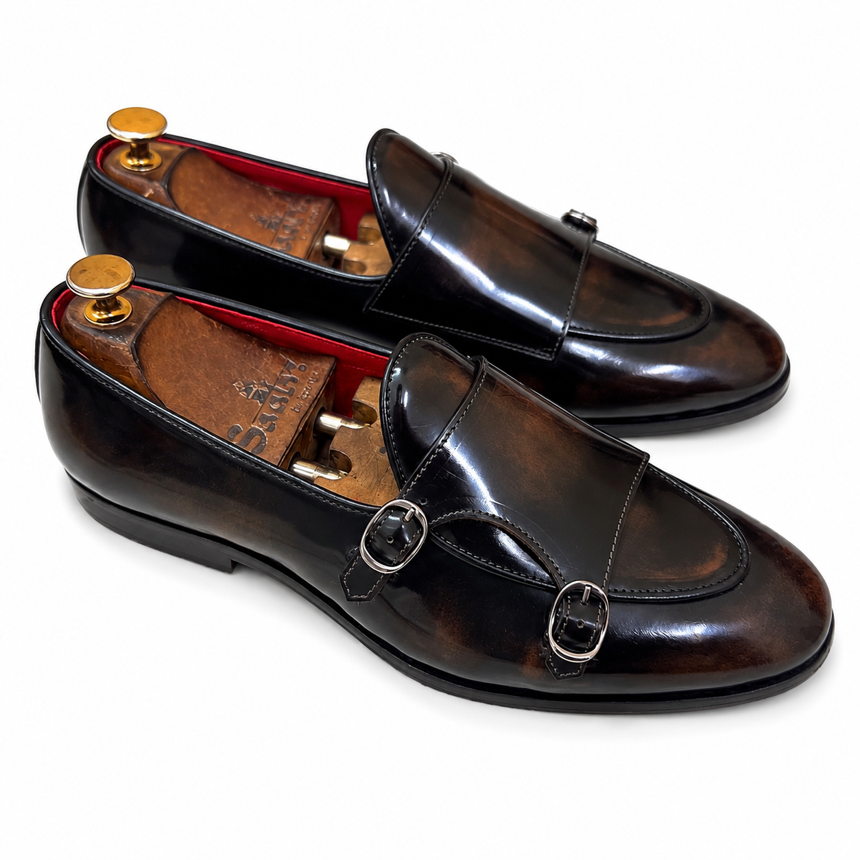 Belgian Monk Strap Brown