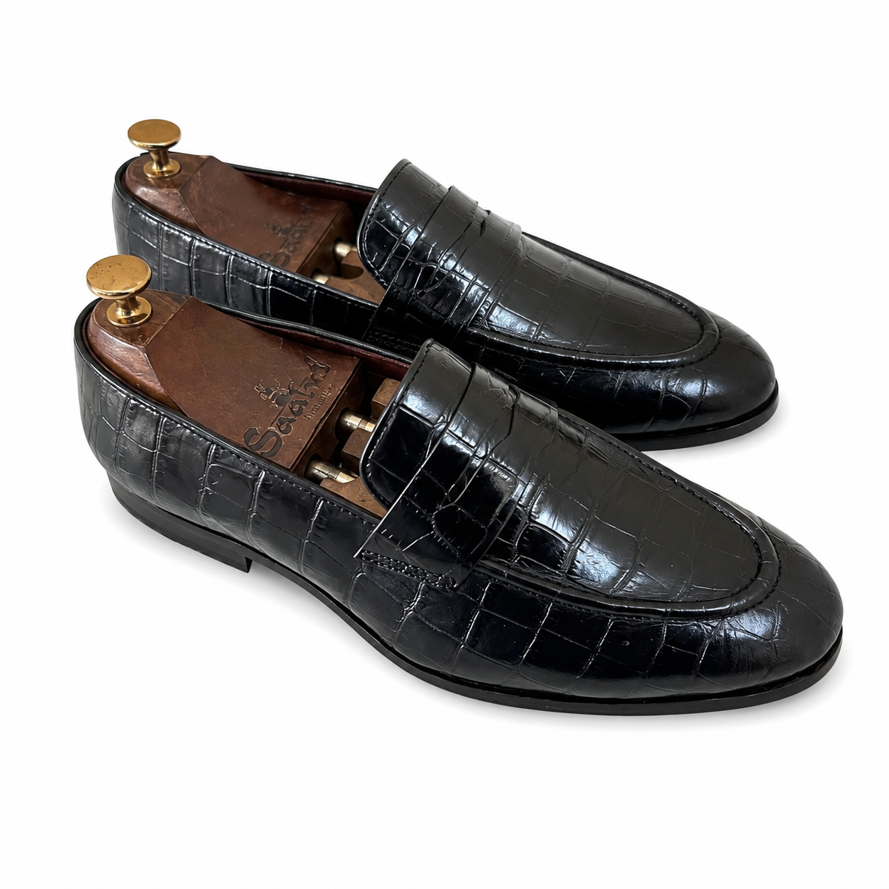The Noir Sovereign Penny Loafer