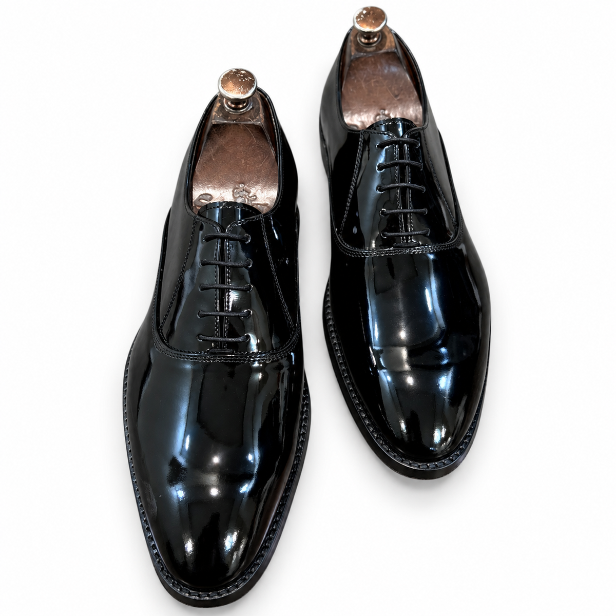 Noir Monarch Patent Oxford