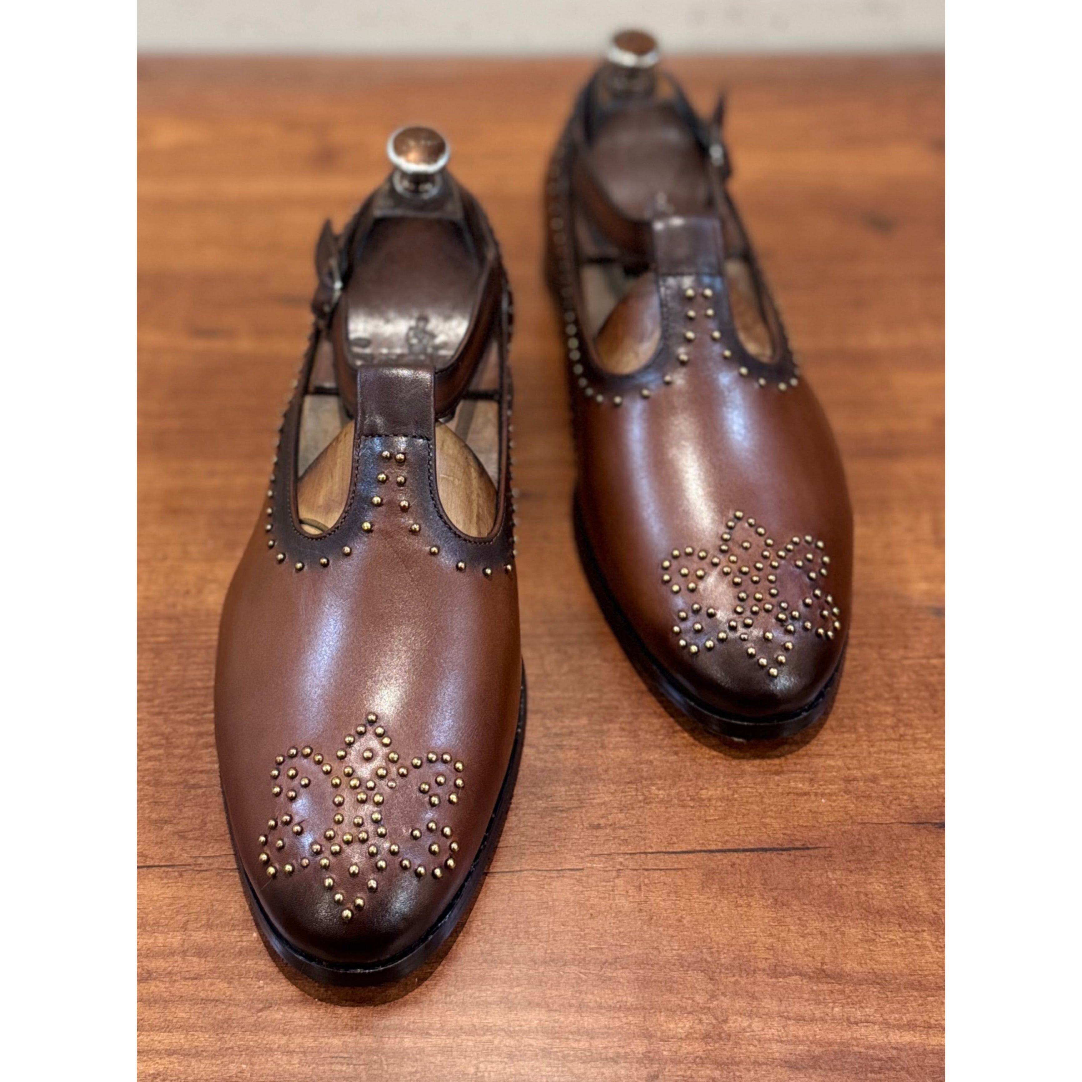 Brown Sandal With Bajri