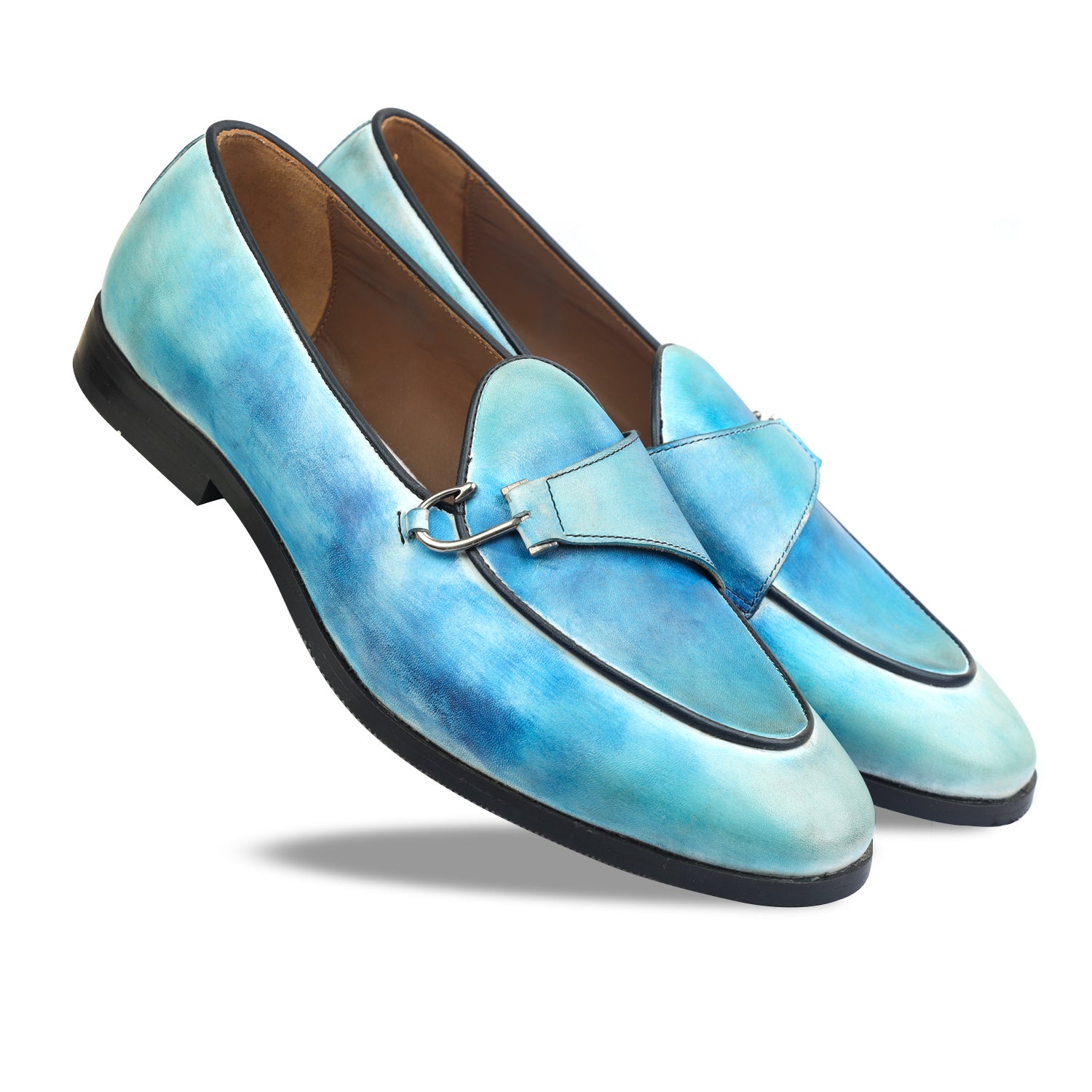 Belgian Loafers Blue Mortiz