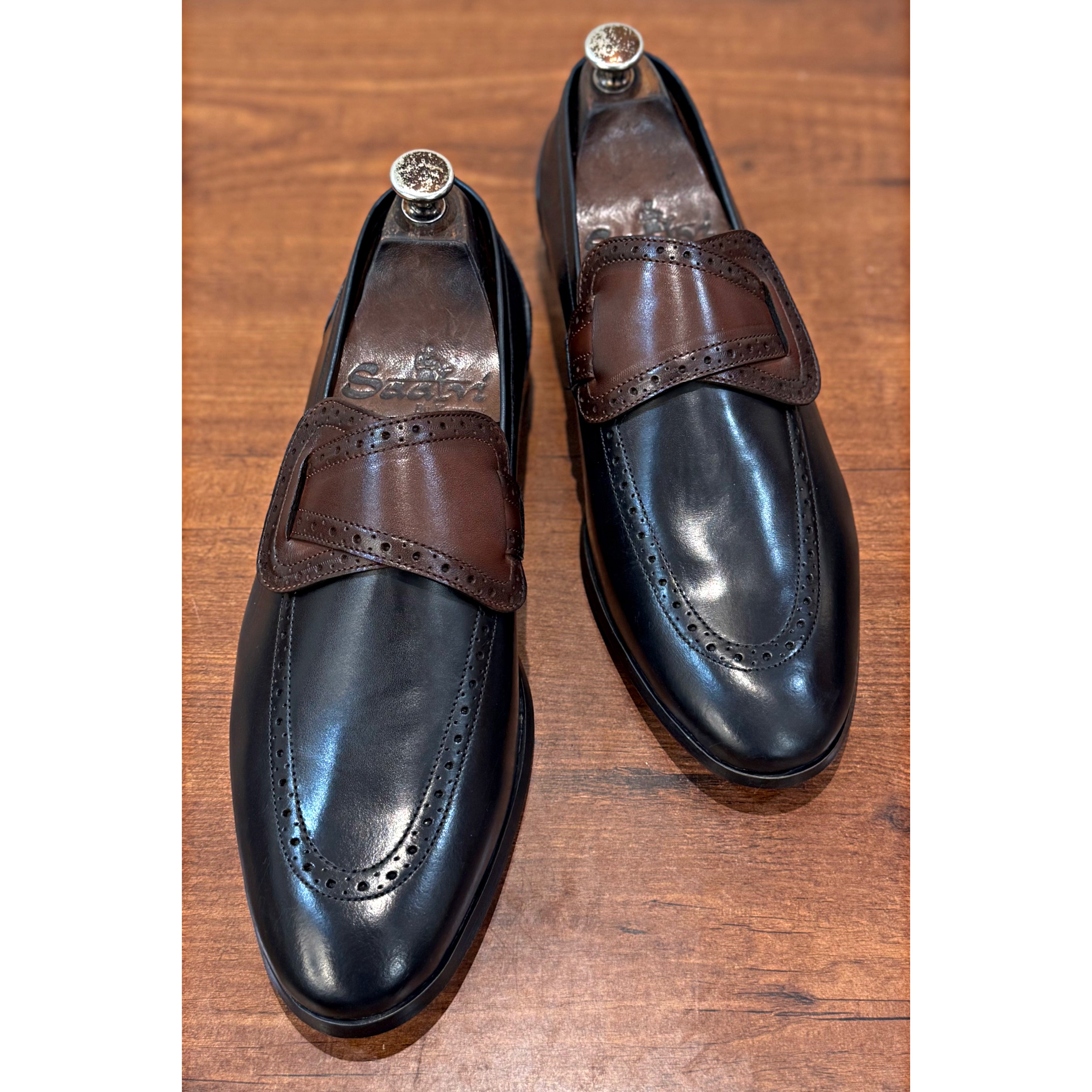 Black Butterfly Loafers