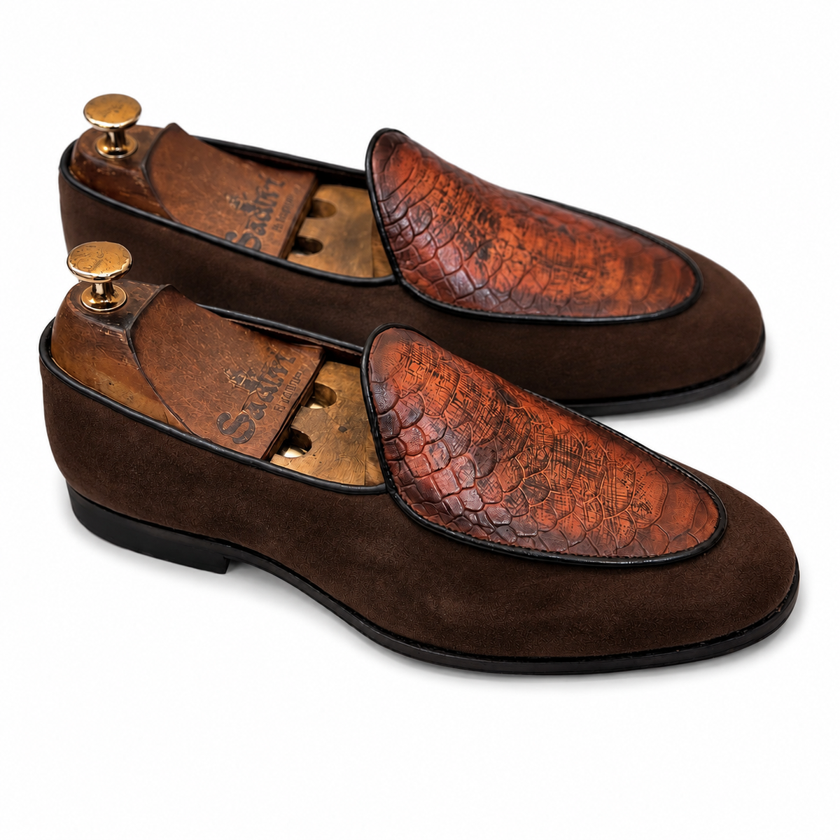 Cocoa Ember Patterned Loafers