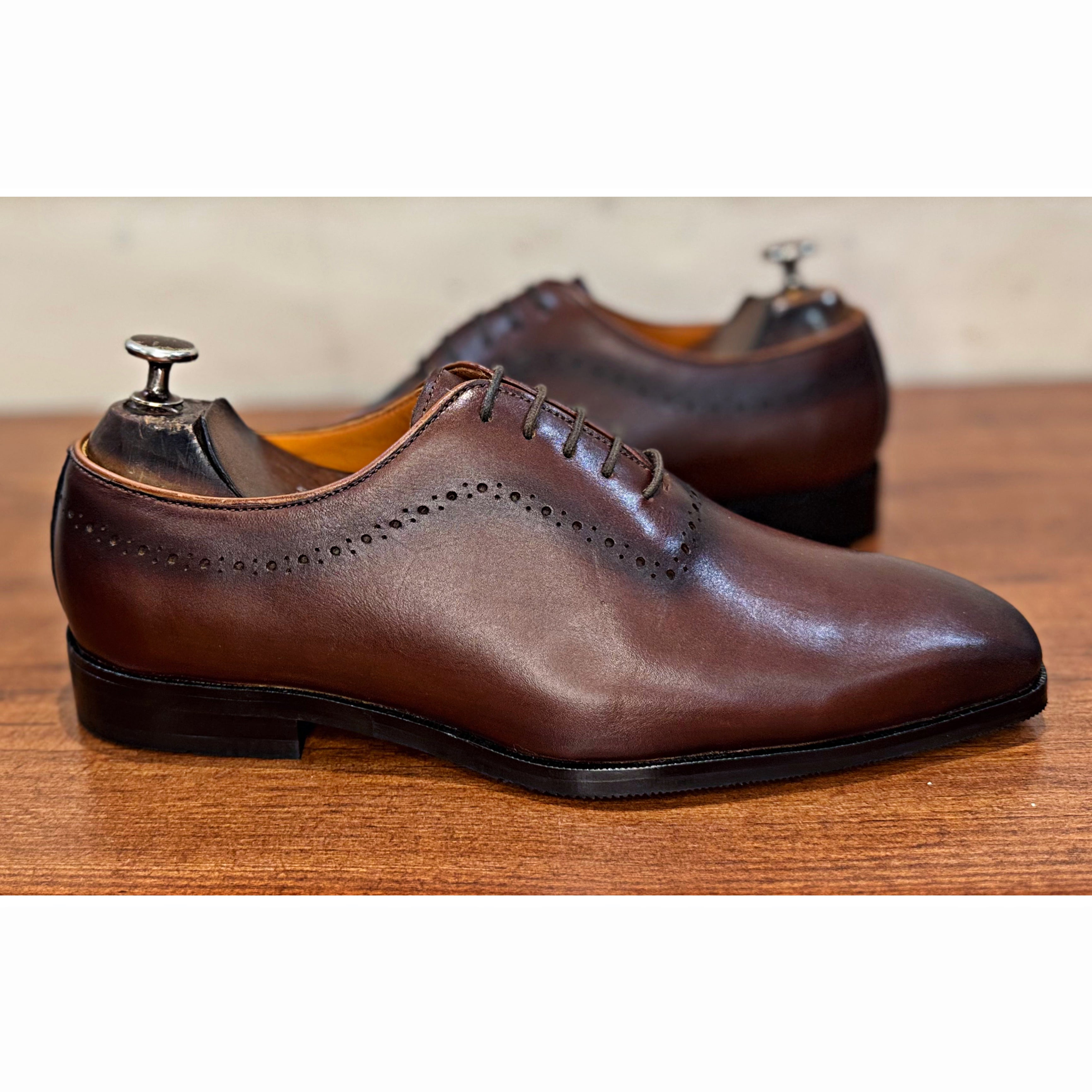 WholeCut Oxfords - Brown