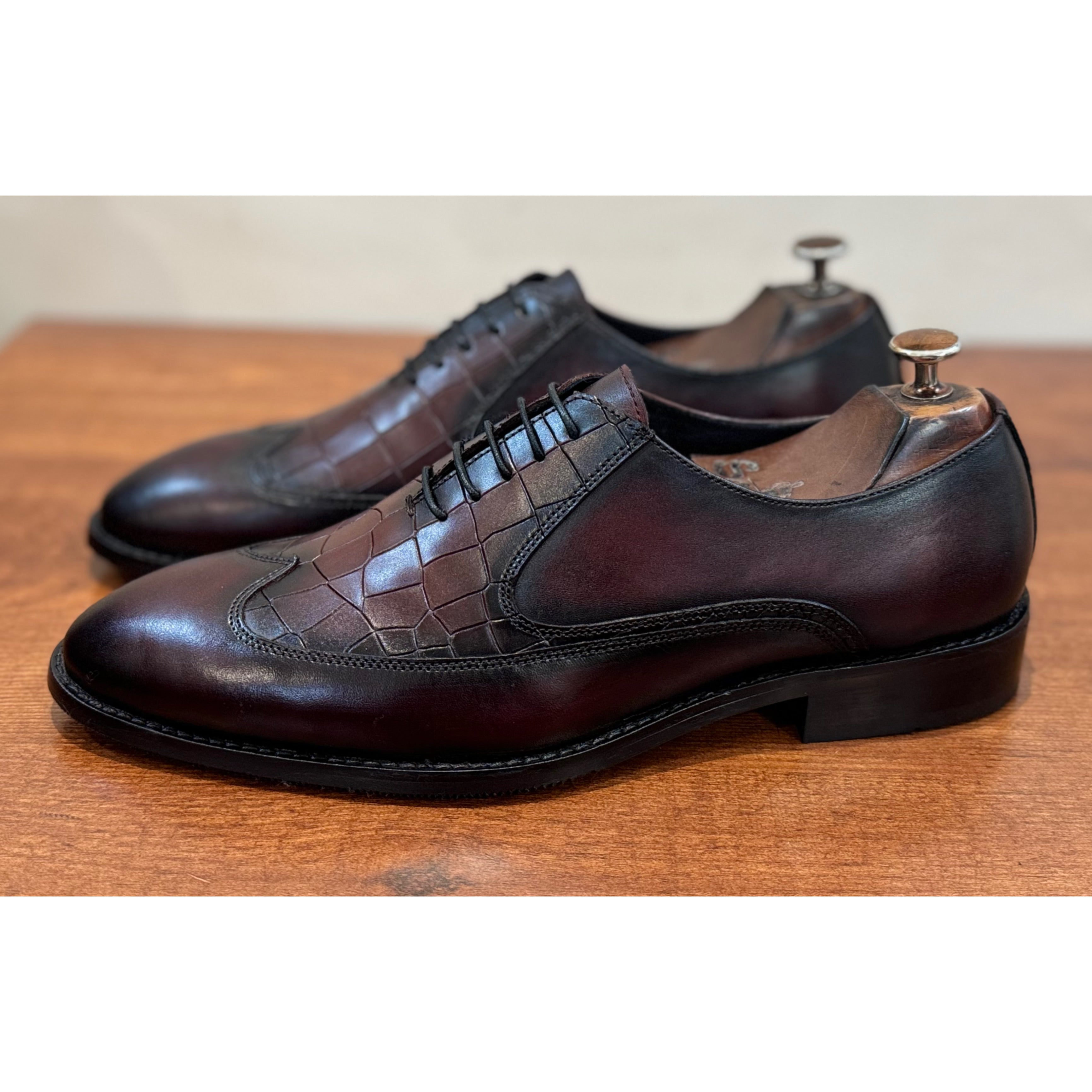 Windsor Oxfords Croco