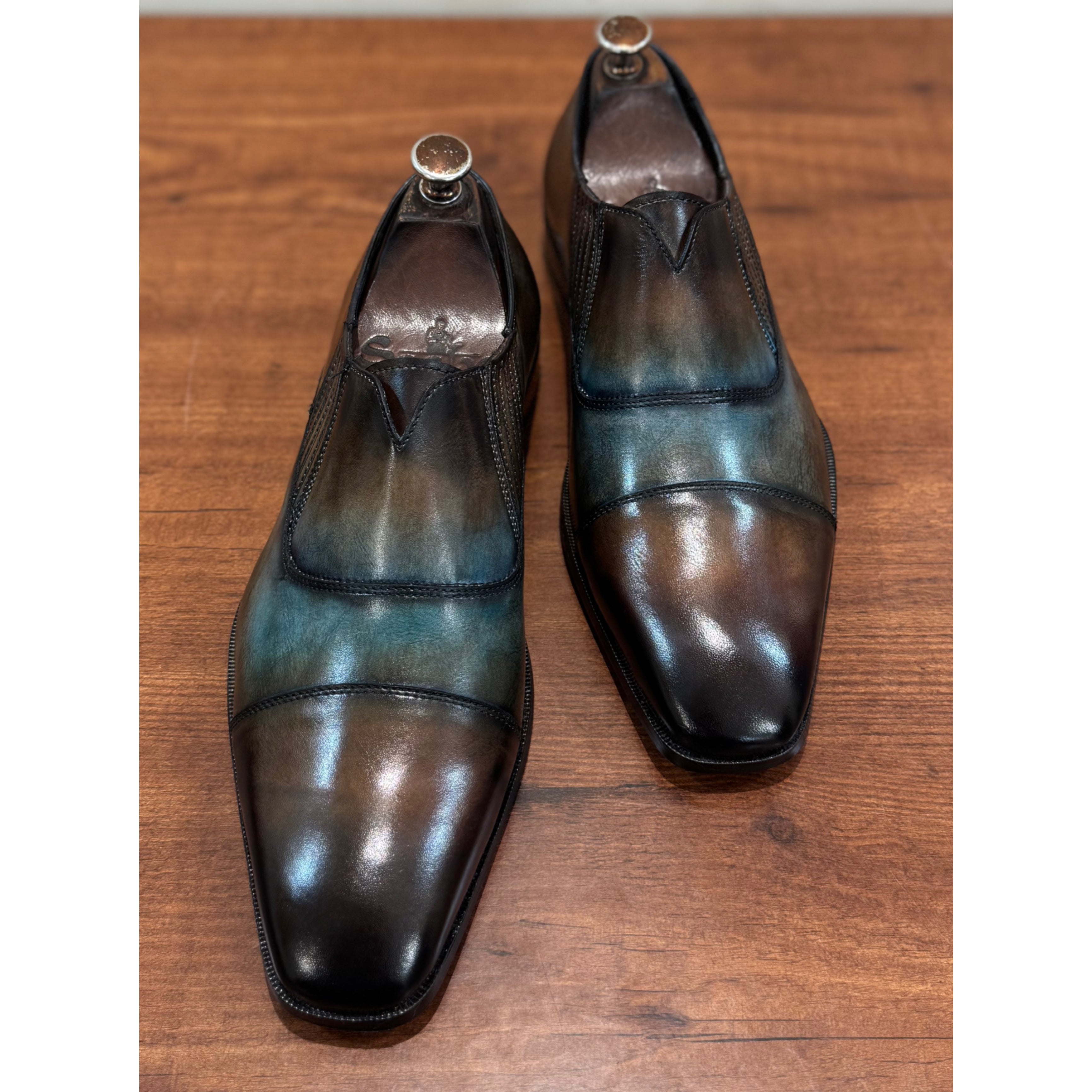 Lucifer | Hand Patina Loafers