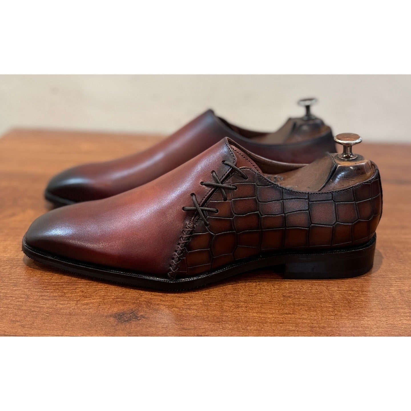 Callahan - Leather Oxfords Brown