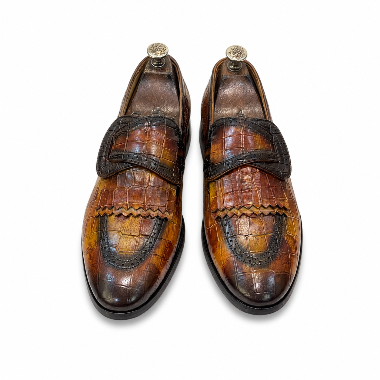 Imperial Croco Butterfly Loafer