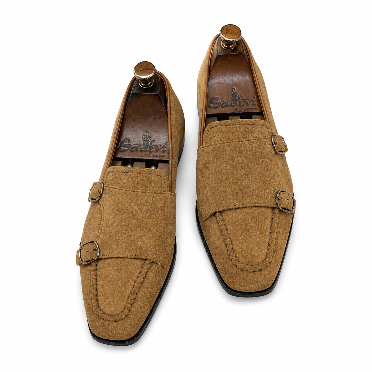 Monarch Suede Double Monk