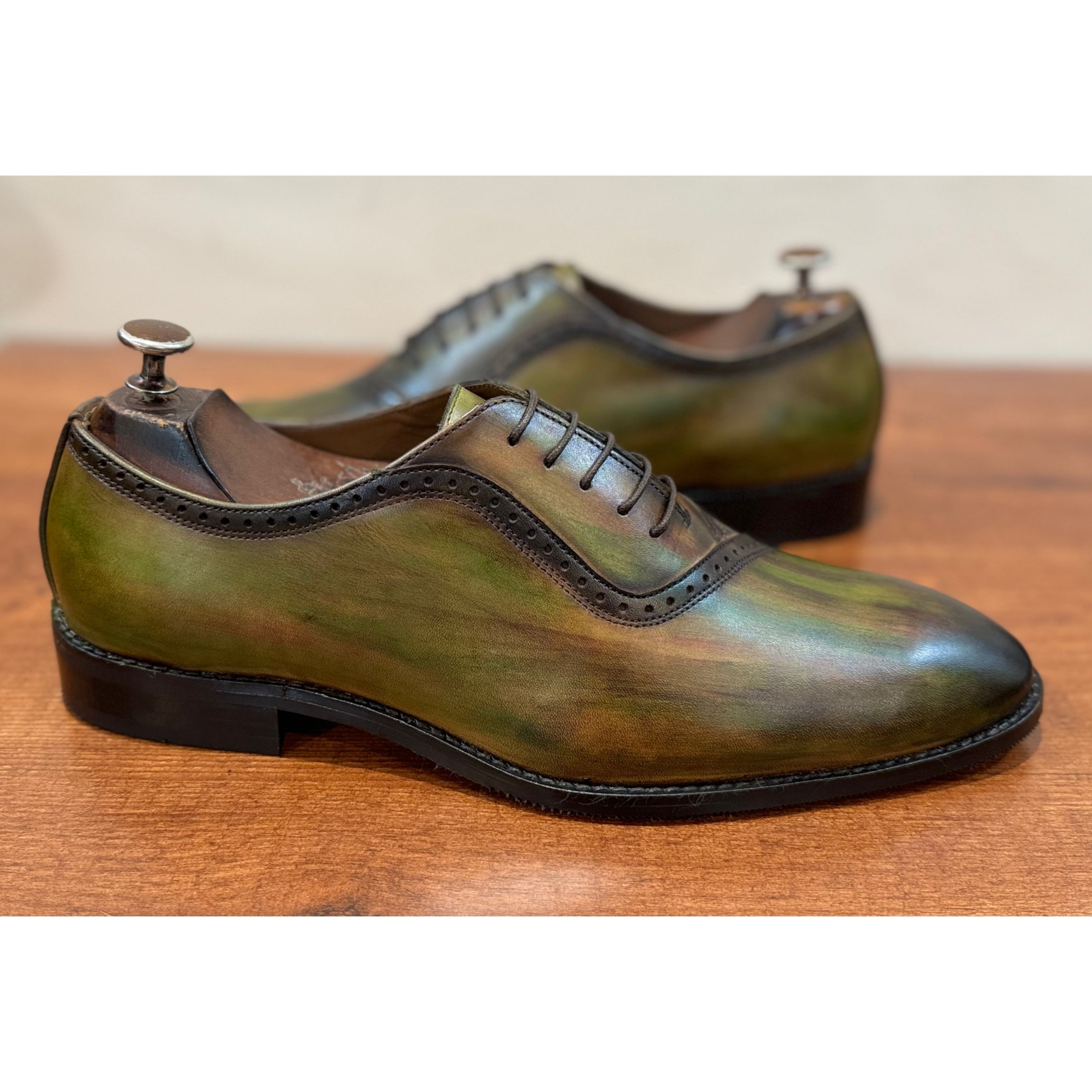 Karl - Hand Patina Oxfords