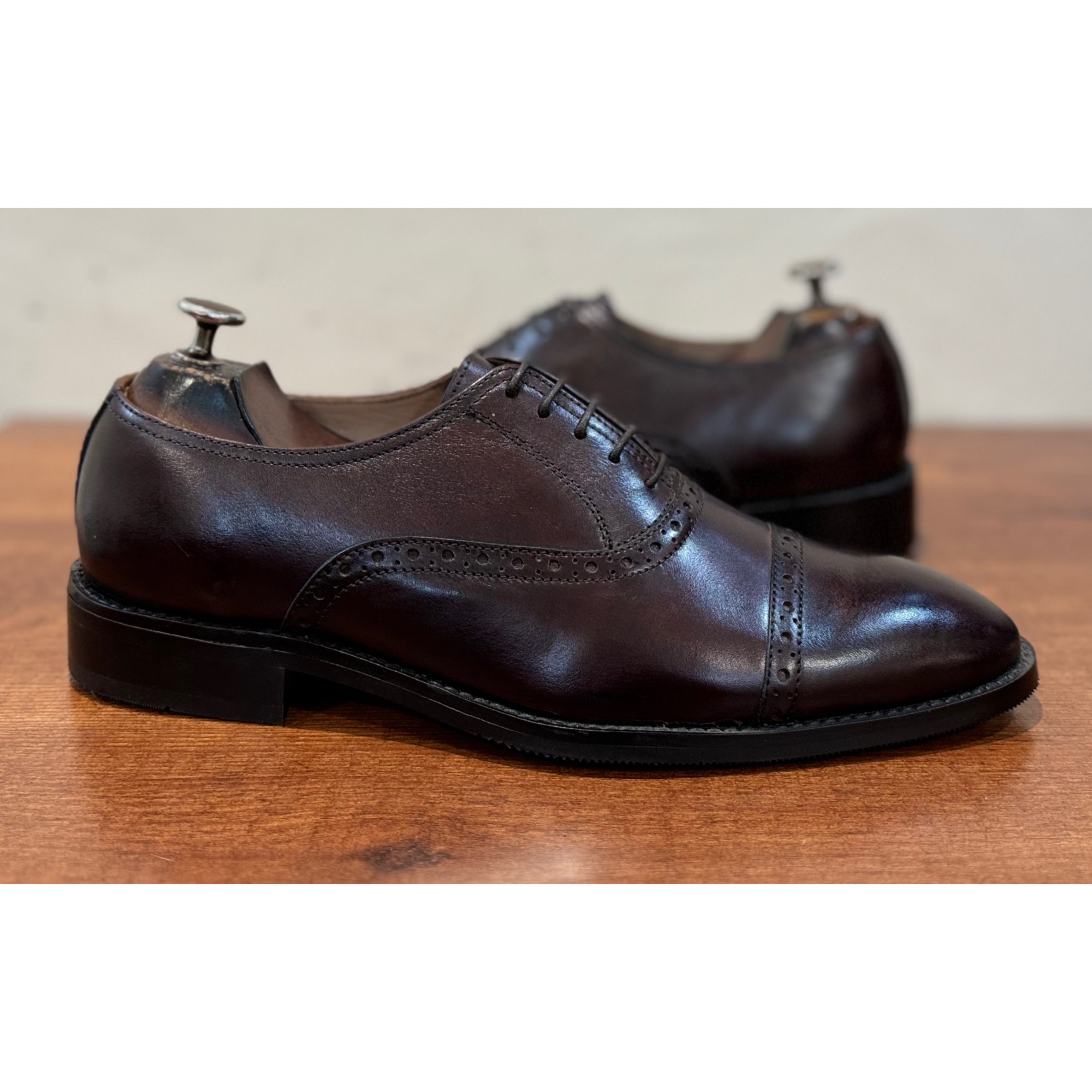 Classic Cap Toe Oxfords Brown