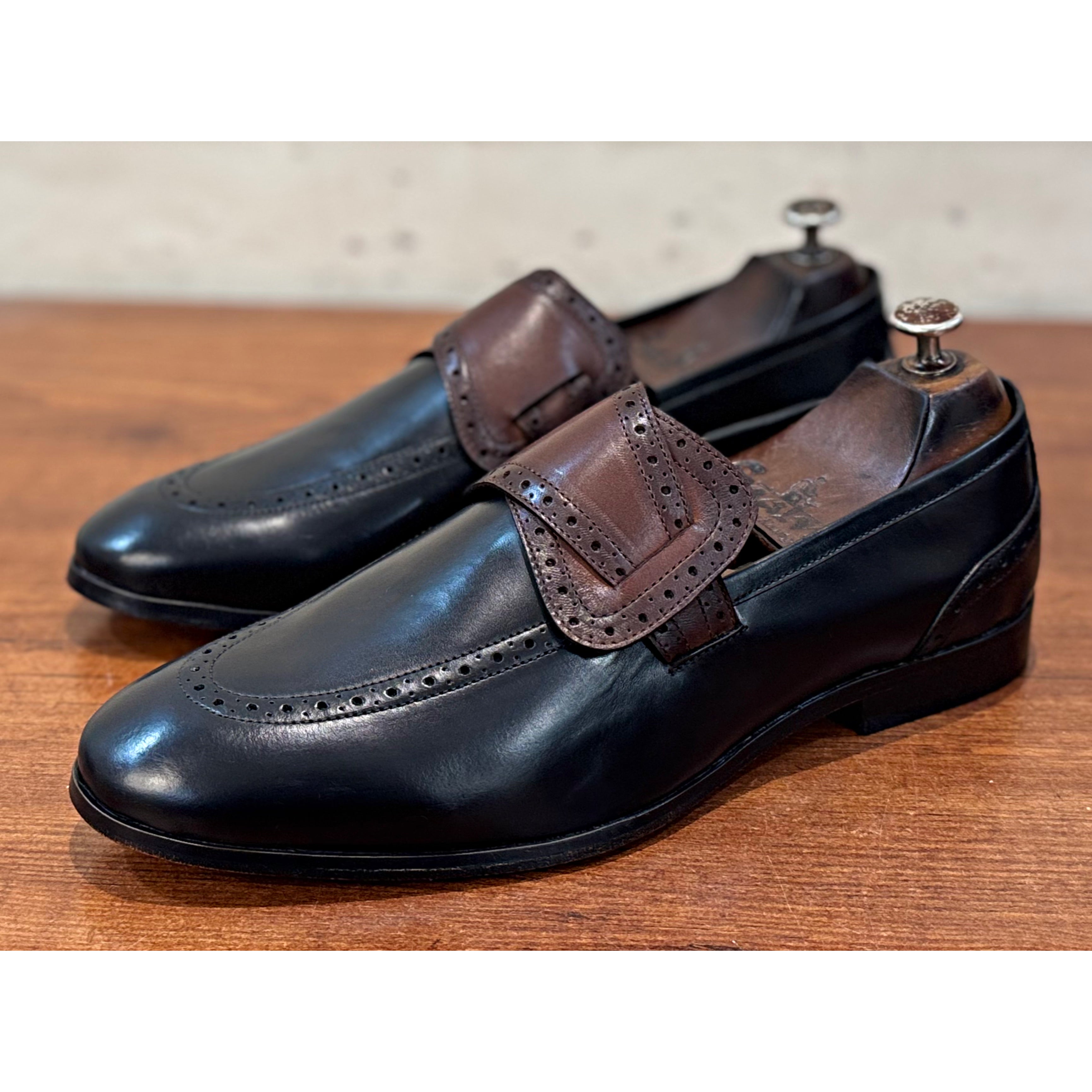 Black Butterfly Loafers