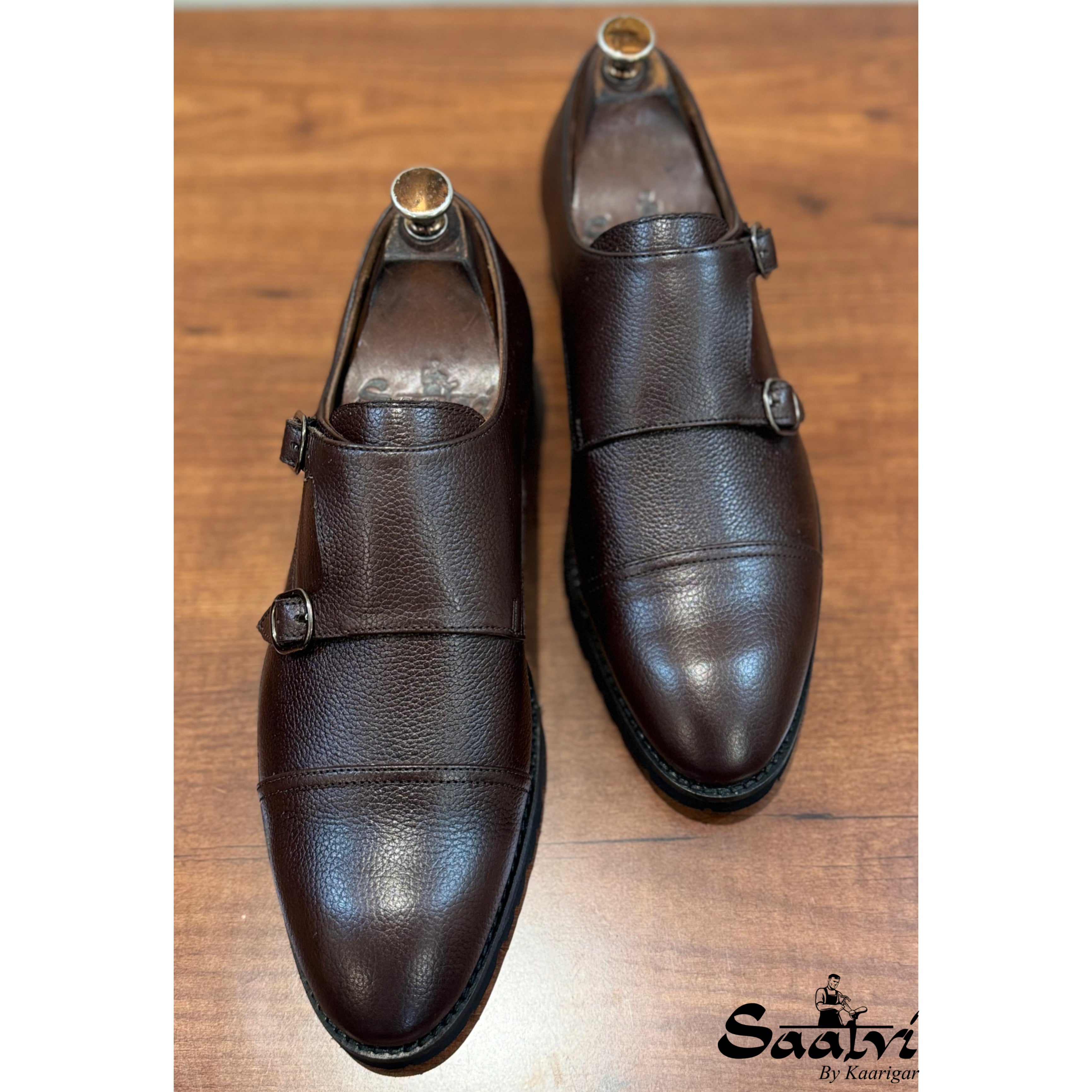 Double Monk Strap Light Weight Sole