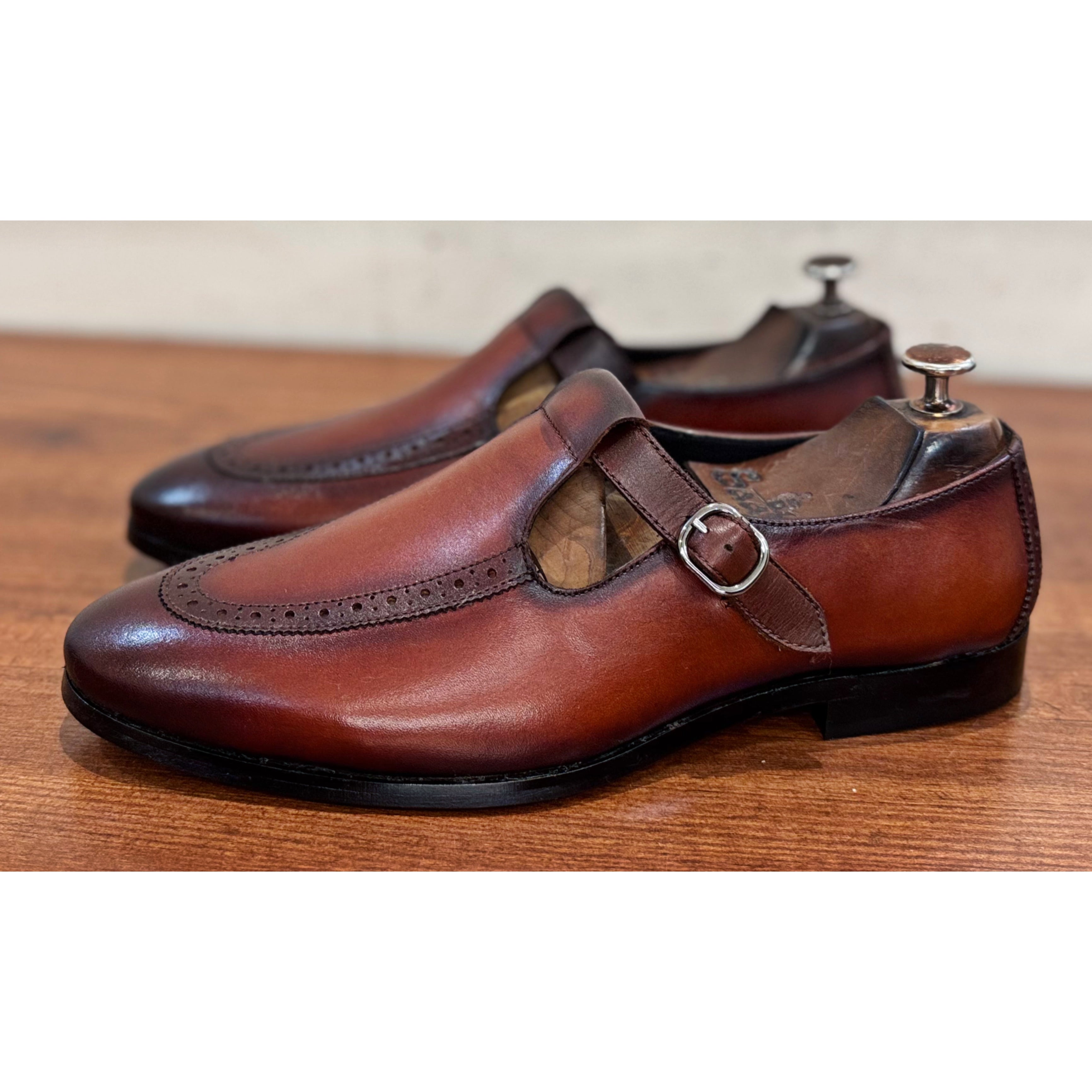 Eden Brown Sandals Calf