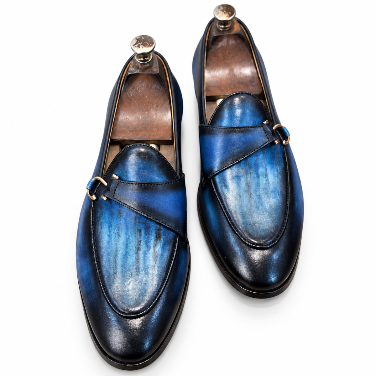 Belgian Loafers Blue Moritz