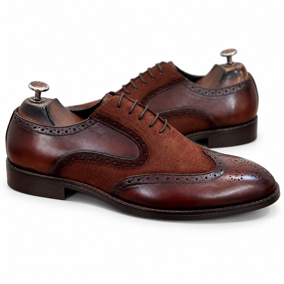 Regent Brown Wingtip Brogue Oxford