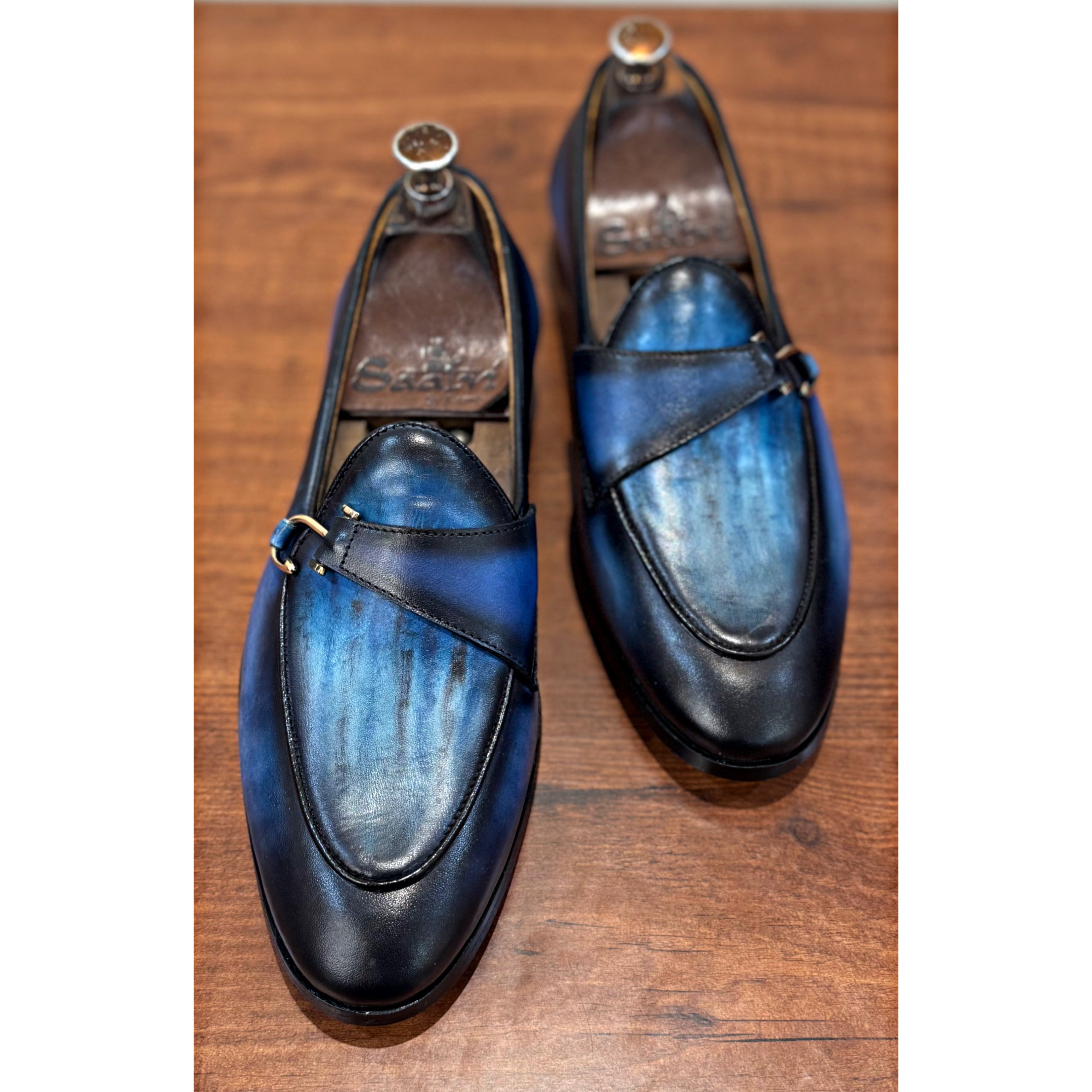 Belgian Loafers Blue Moritz