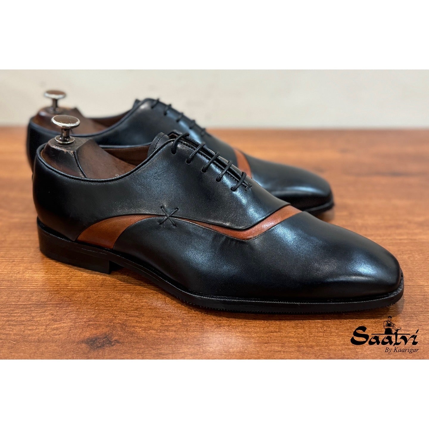 Duxford | Black Calf Oxfords