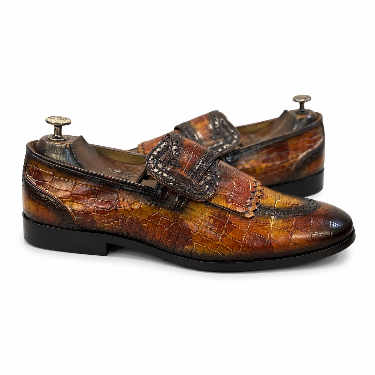 Imperial Croco Butterfly Loafer