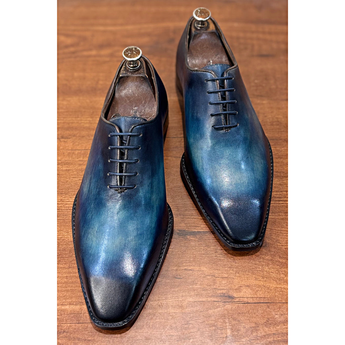 Blue Hand Patina Wholecut