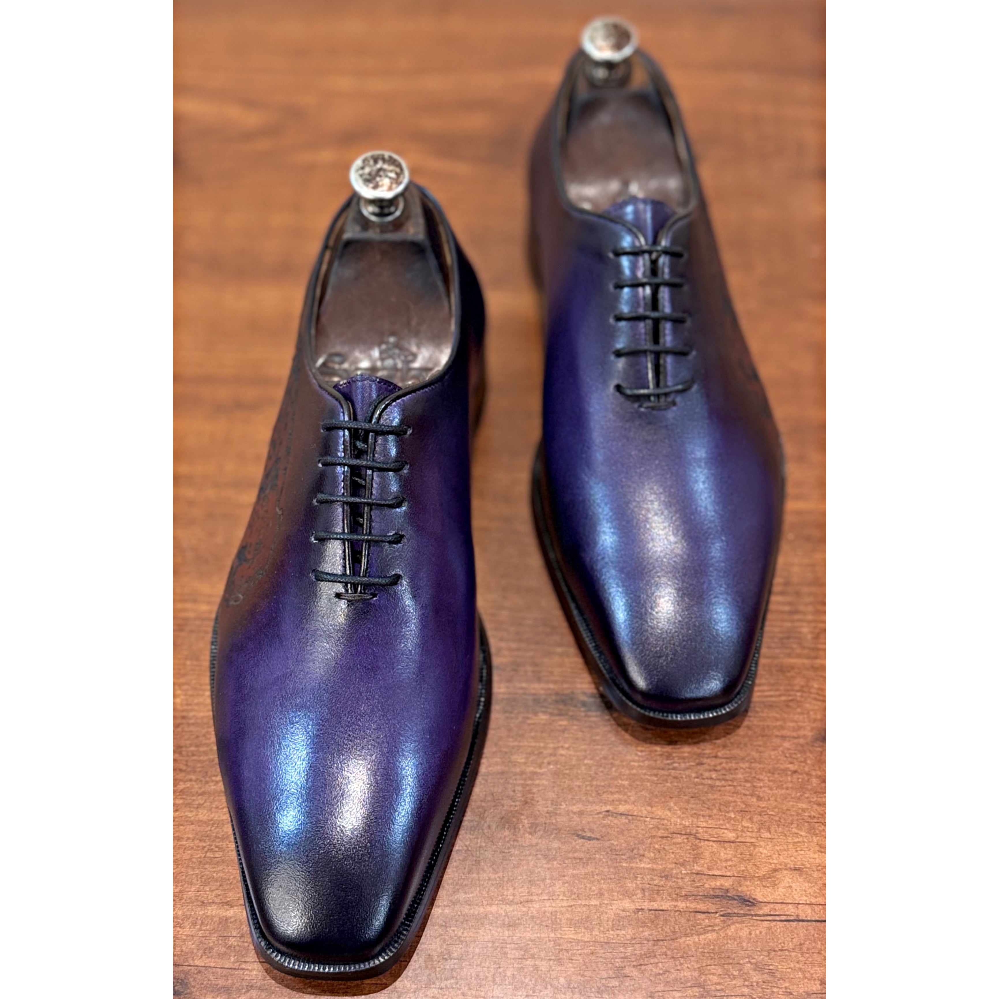 Classic Wholecut Oxford Tiger Hand Patina