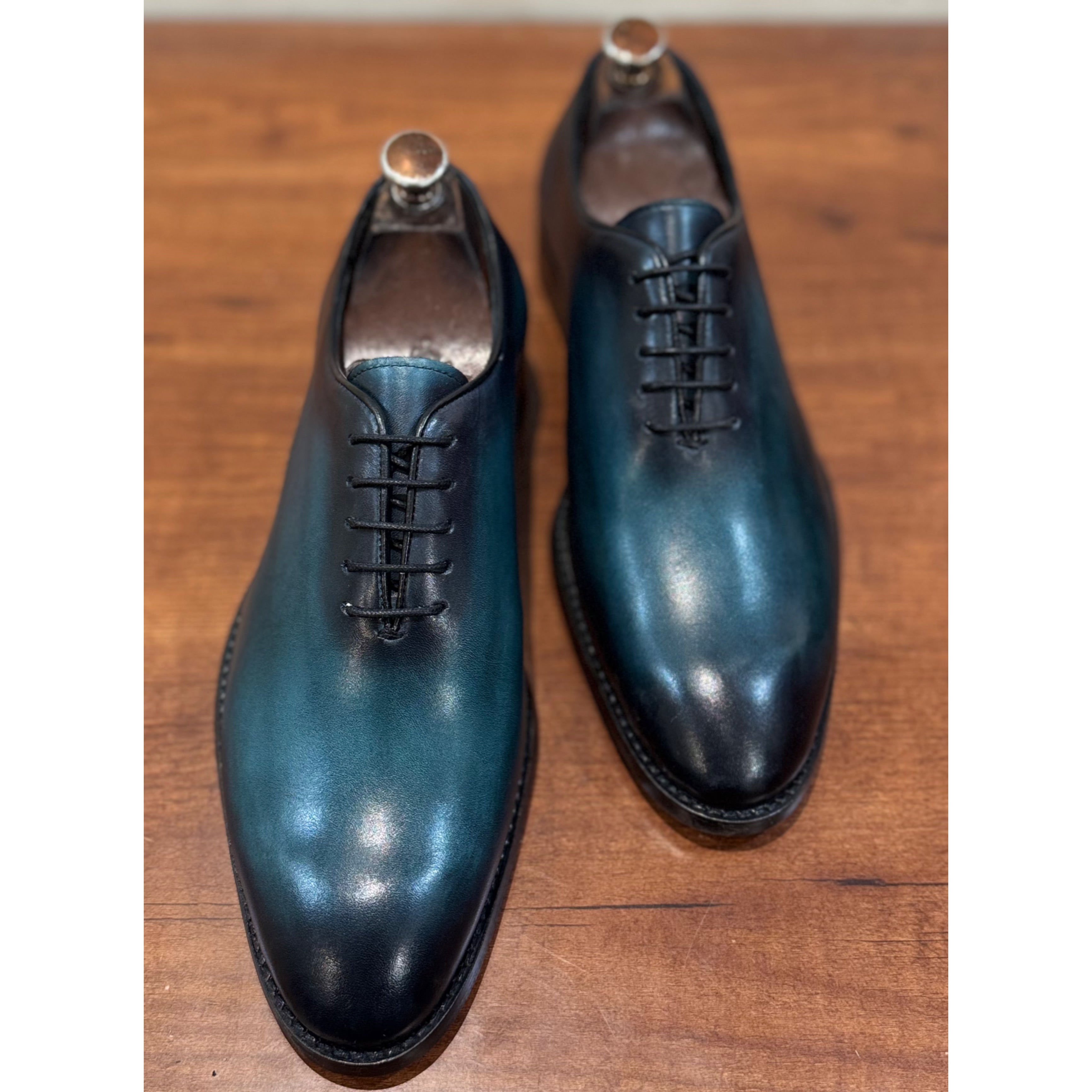Wholecut Oxfords Hand Patina