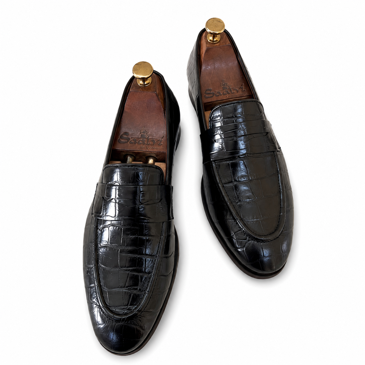 The Noir Sovereign Penny Loafer