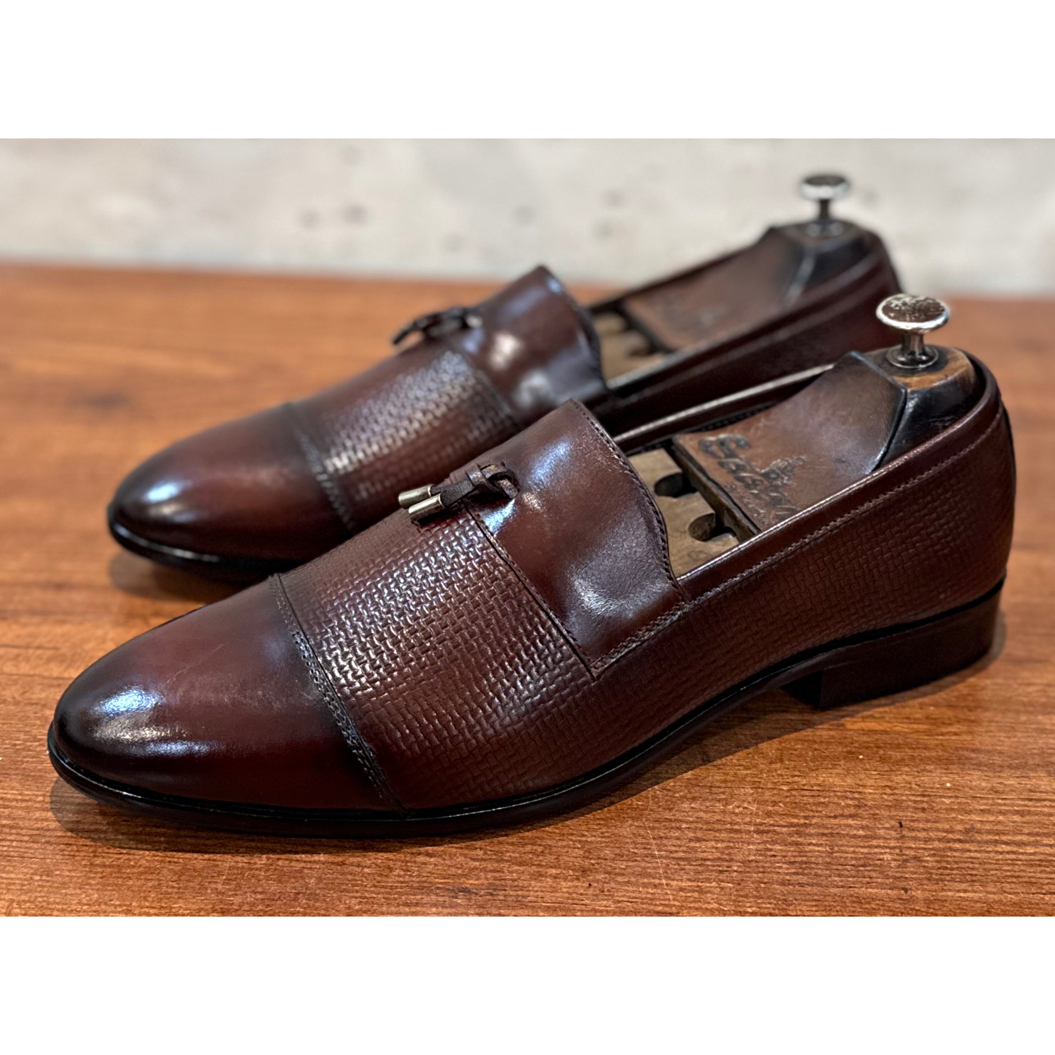 Brown Loafers With Tassels