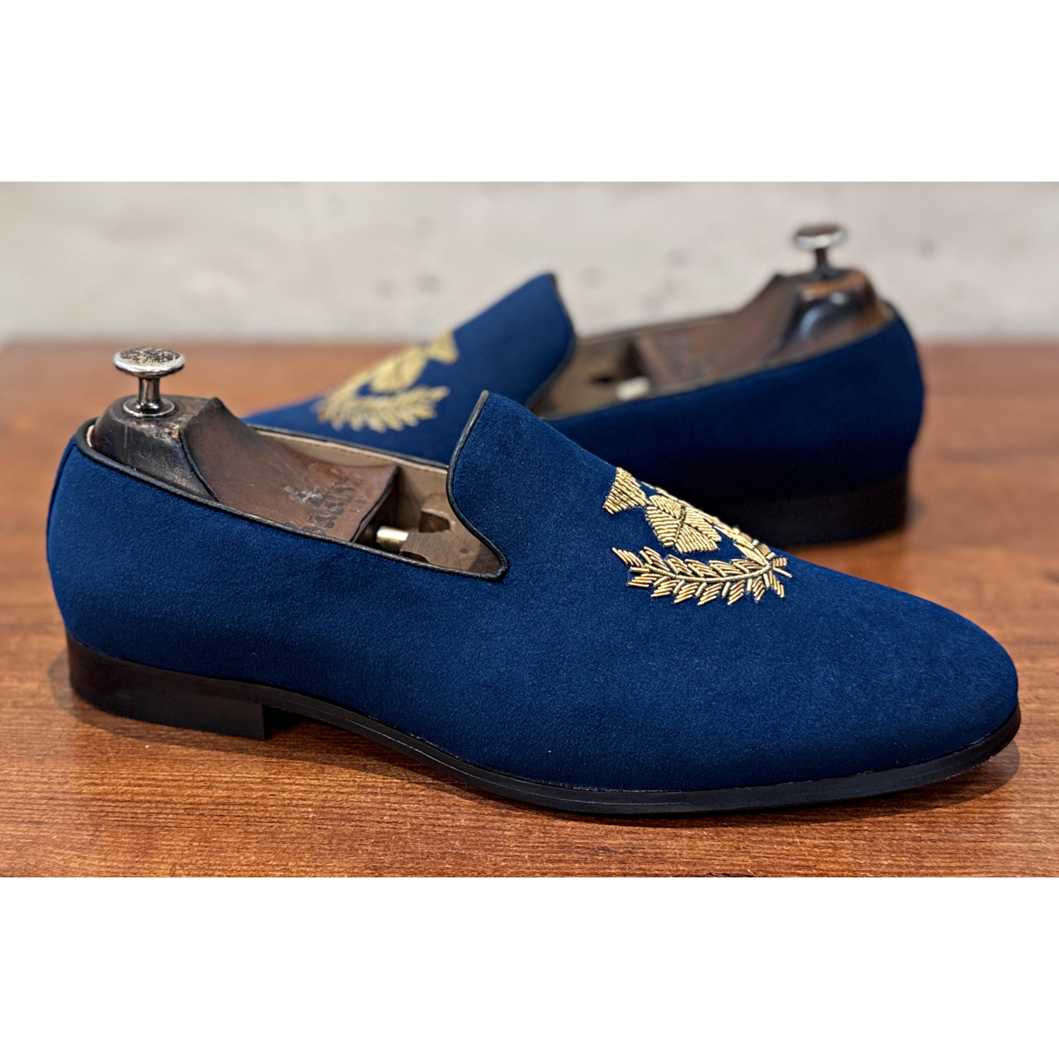 Royal Navy Zardosi Crest Loafer