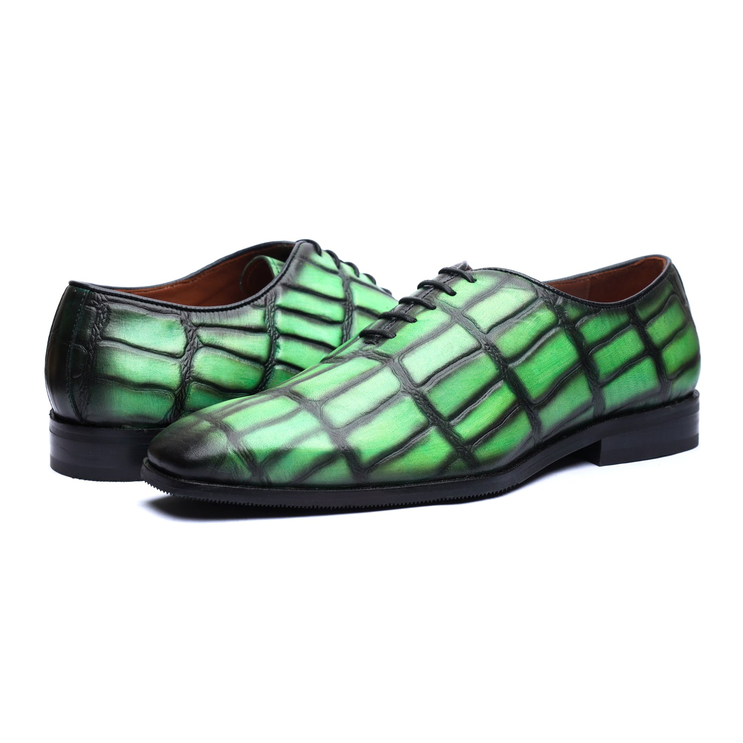 Churchill Green Oxfords