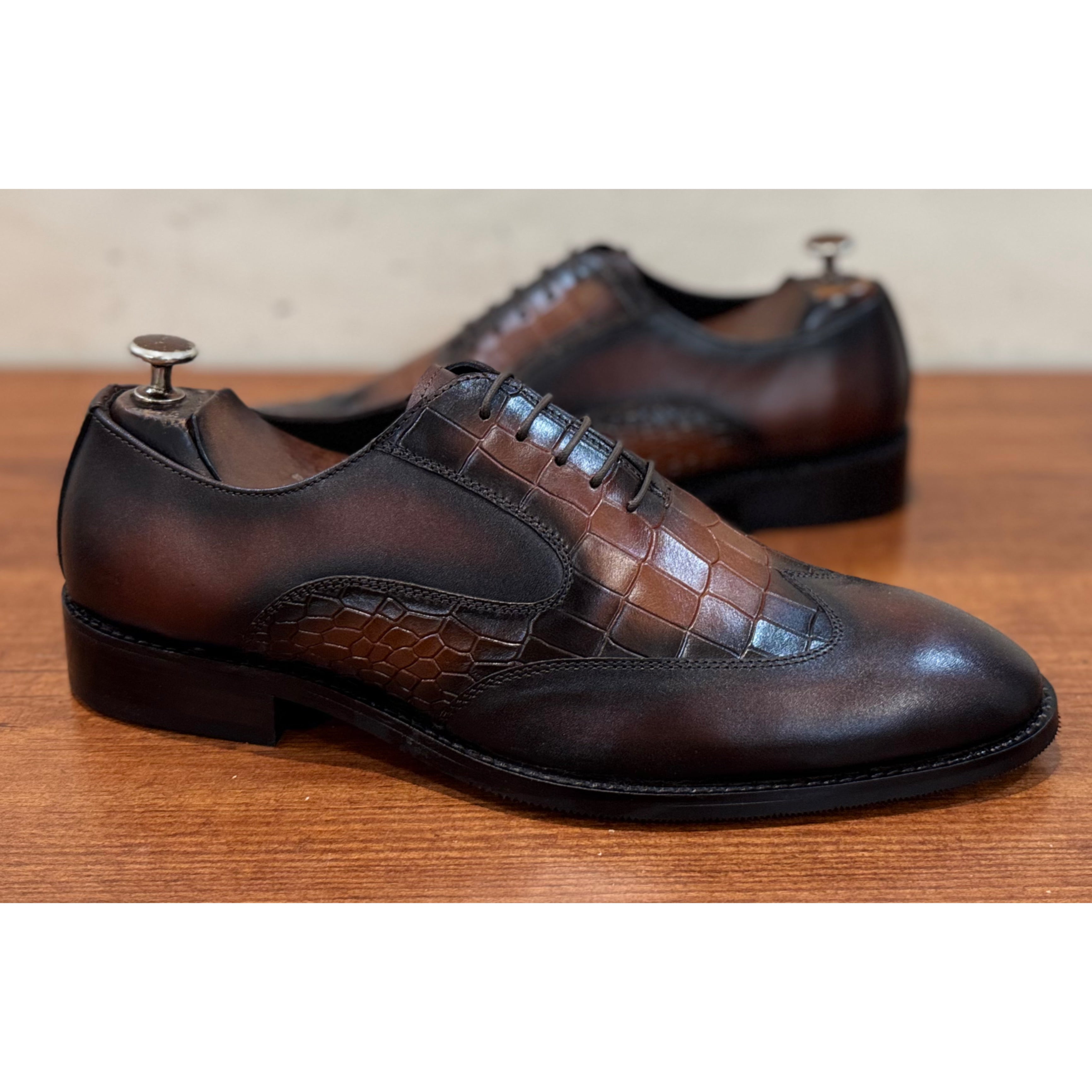 Windsor Tan Brown Croco