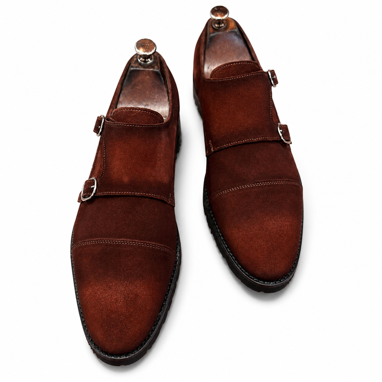 The Aspen Suede Double Monk