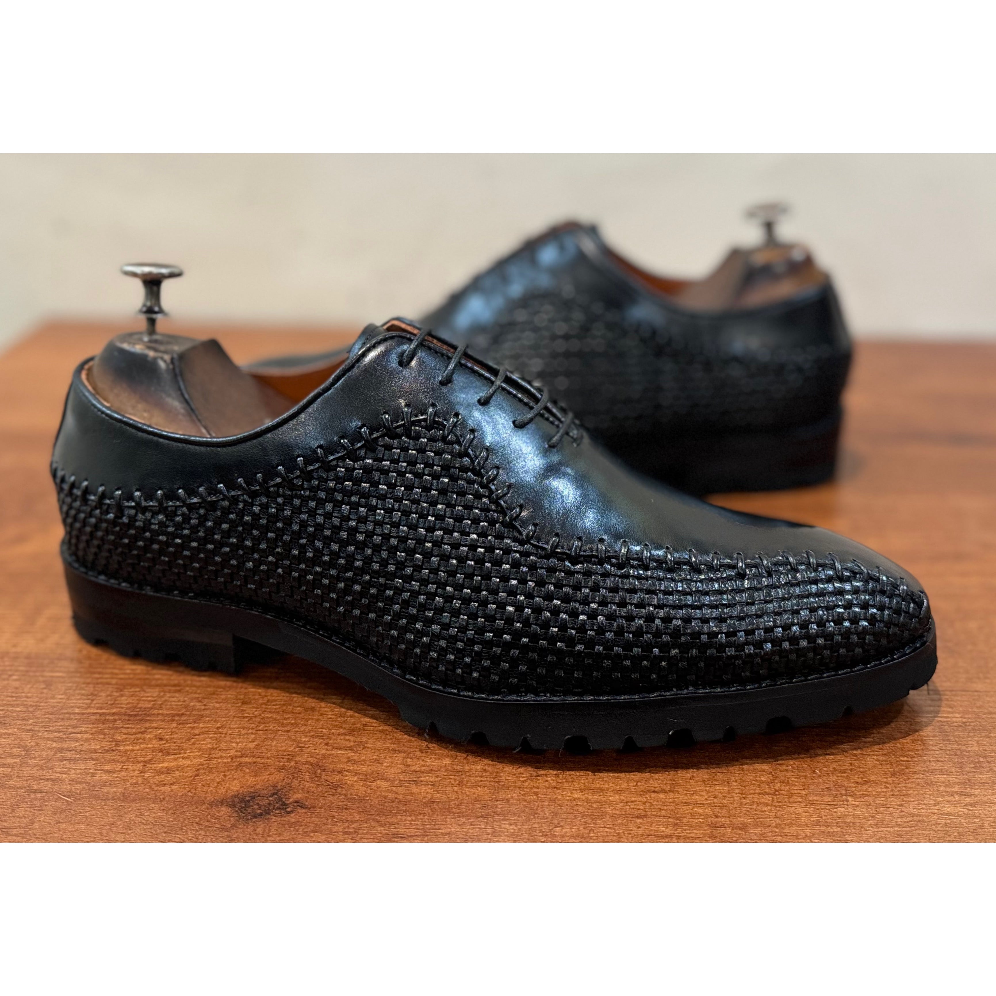 Steven Ford Black Chunky Sole