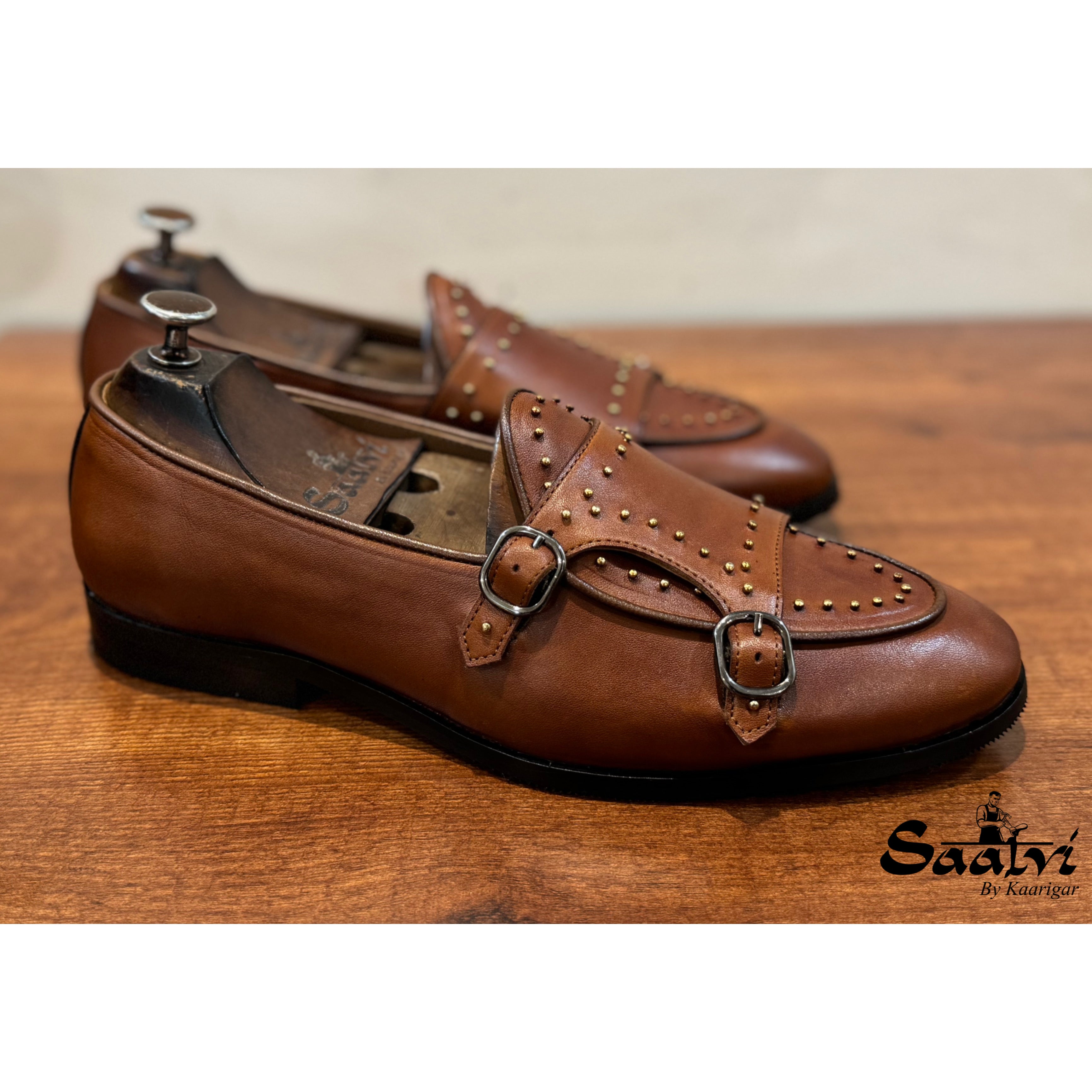 Belgian Loafers Tan With Bajri