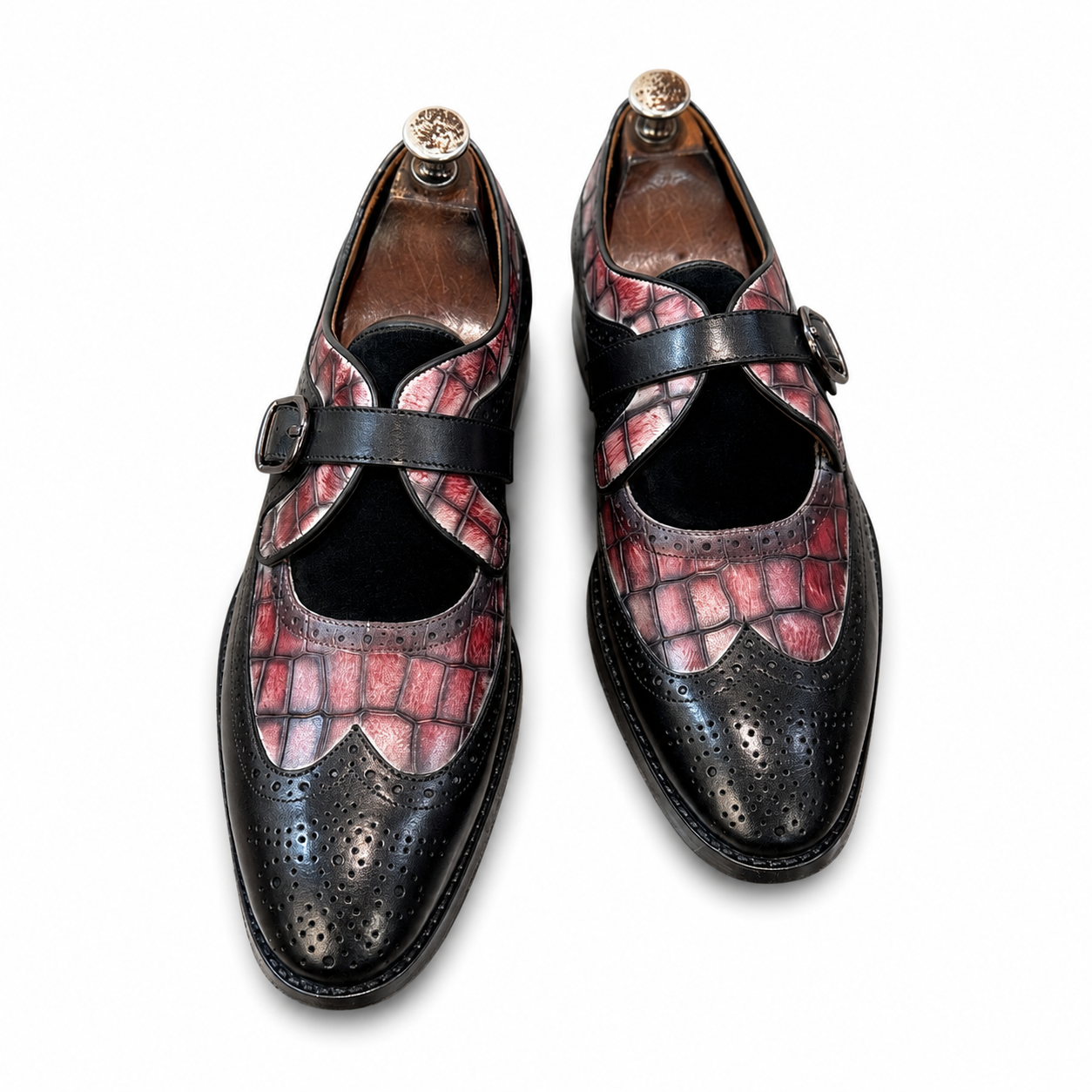 The Noir Rosé Croco Monk