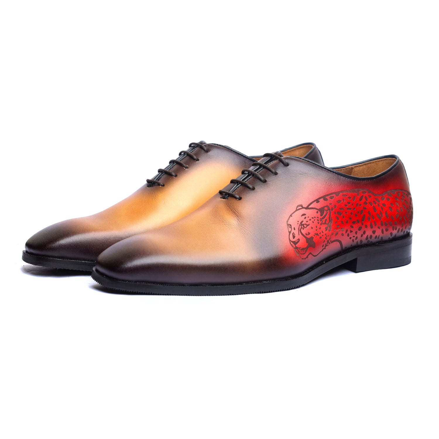Classic Wholecut Hand Finished Tiger Tan