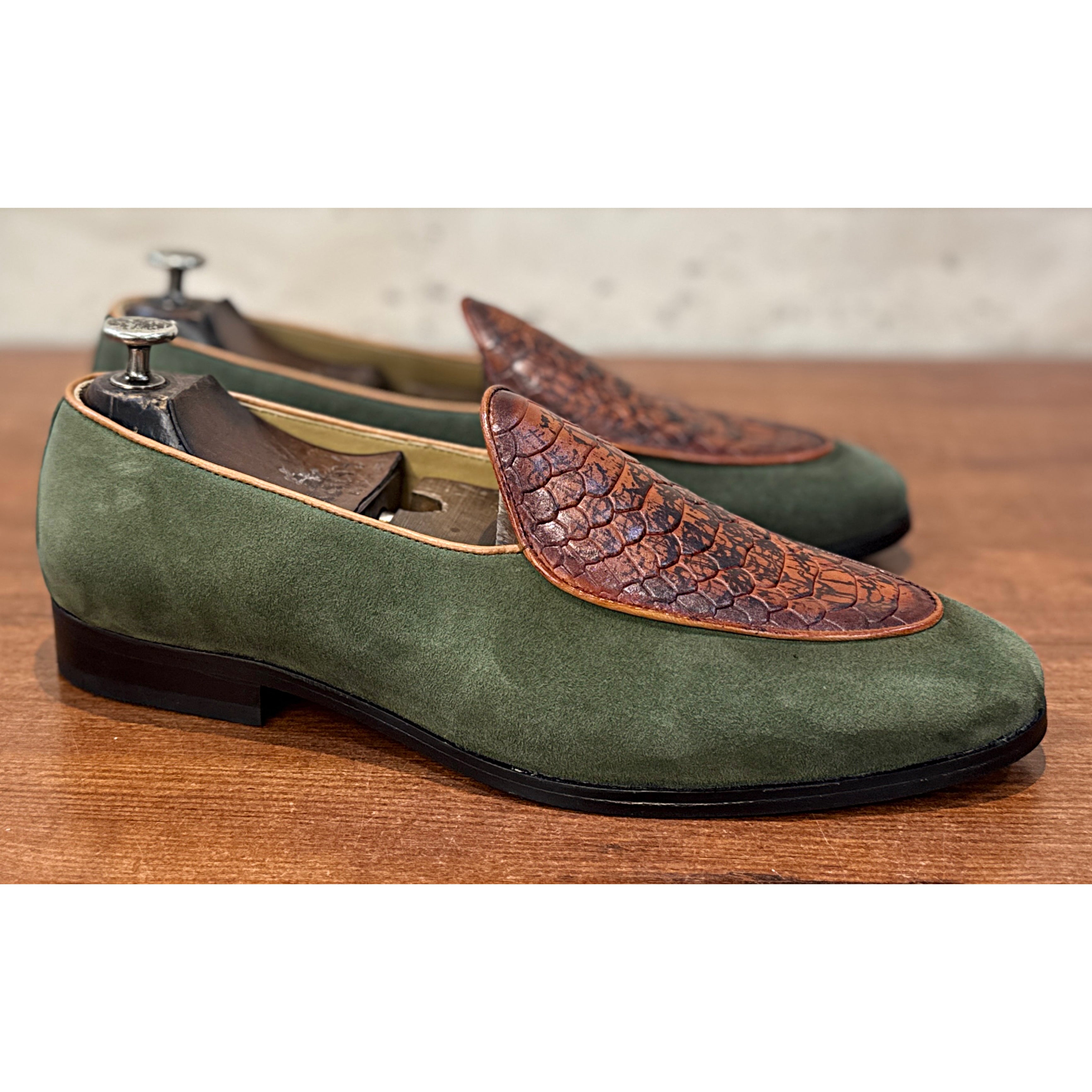 Verde Royale Belgian Loafers