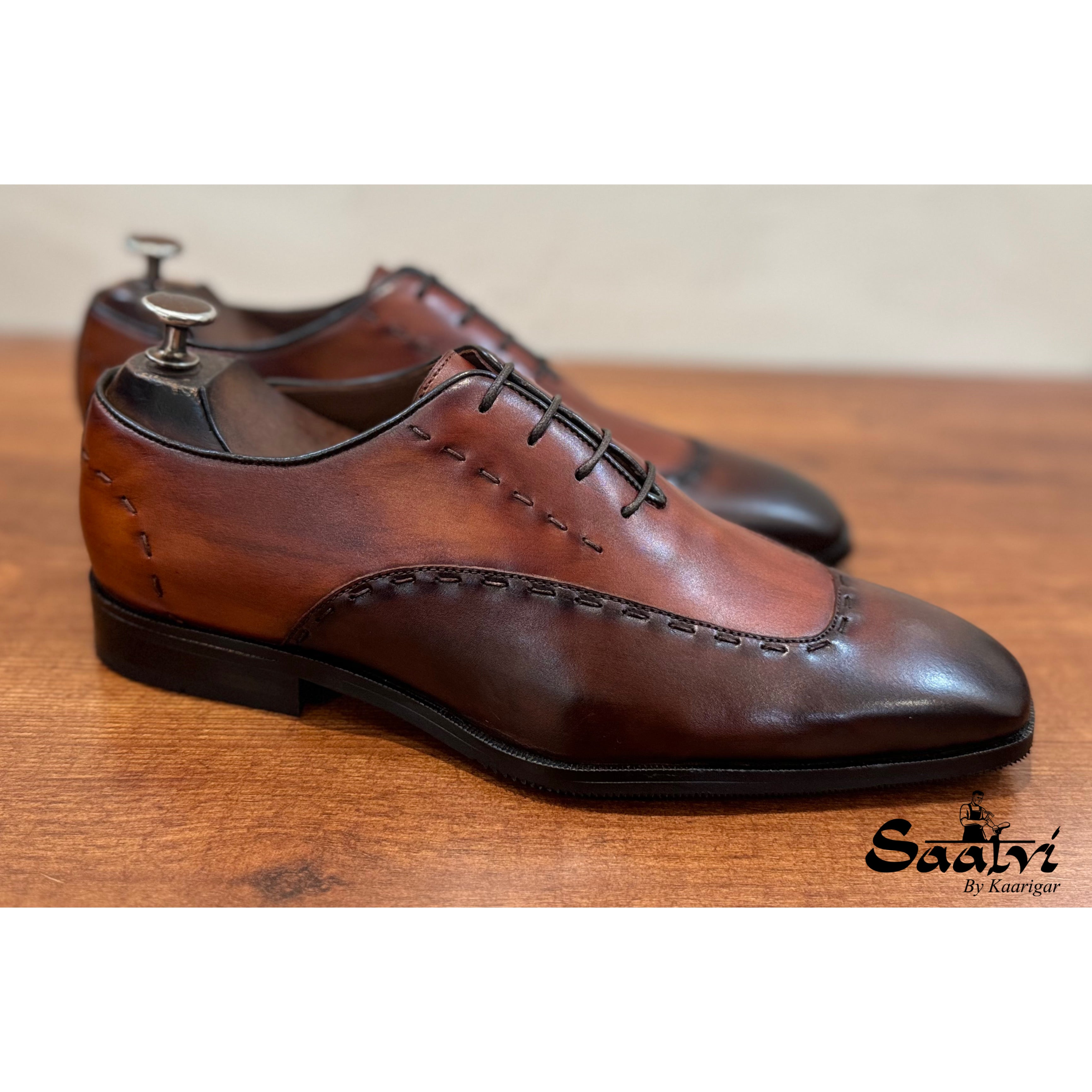 Malvern | Brown Leather Oxford