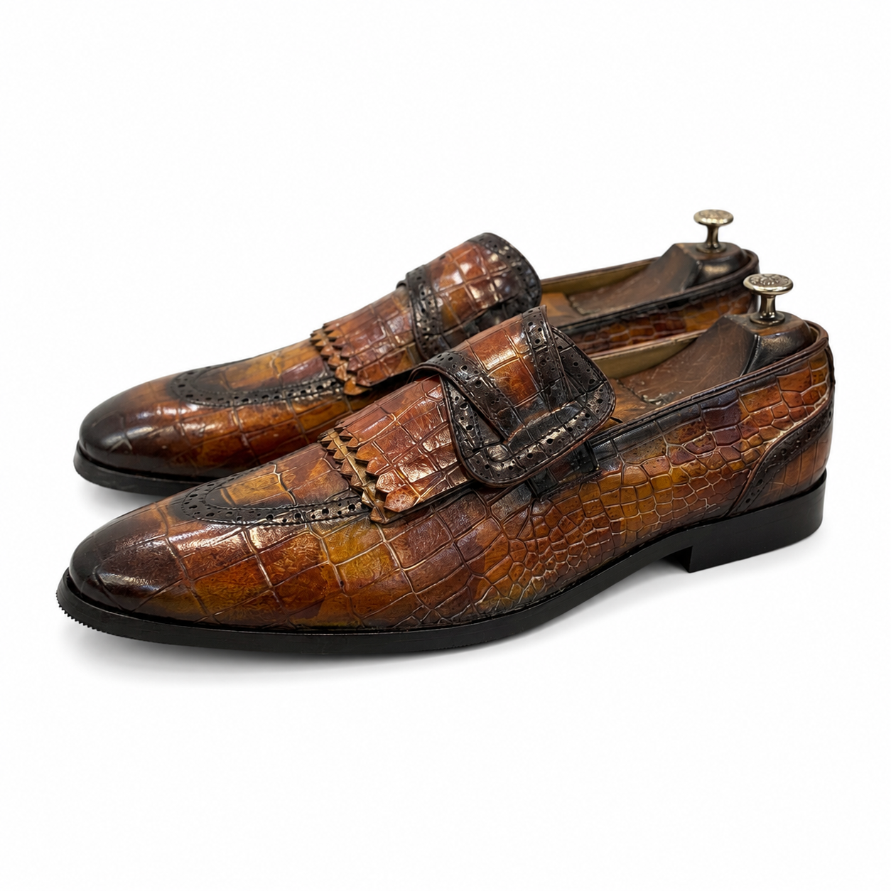 Imperial Croco Butterfly Loafer