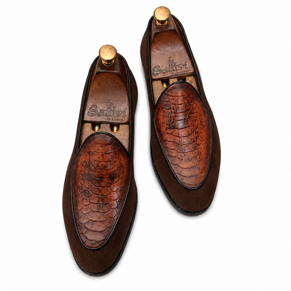 Cocoa Ember Patterned Loafers