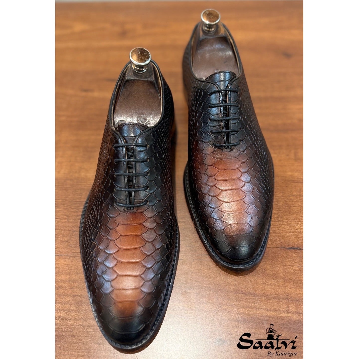 Wilton | Python Embossed Oxfords