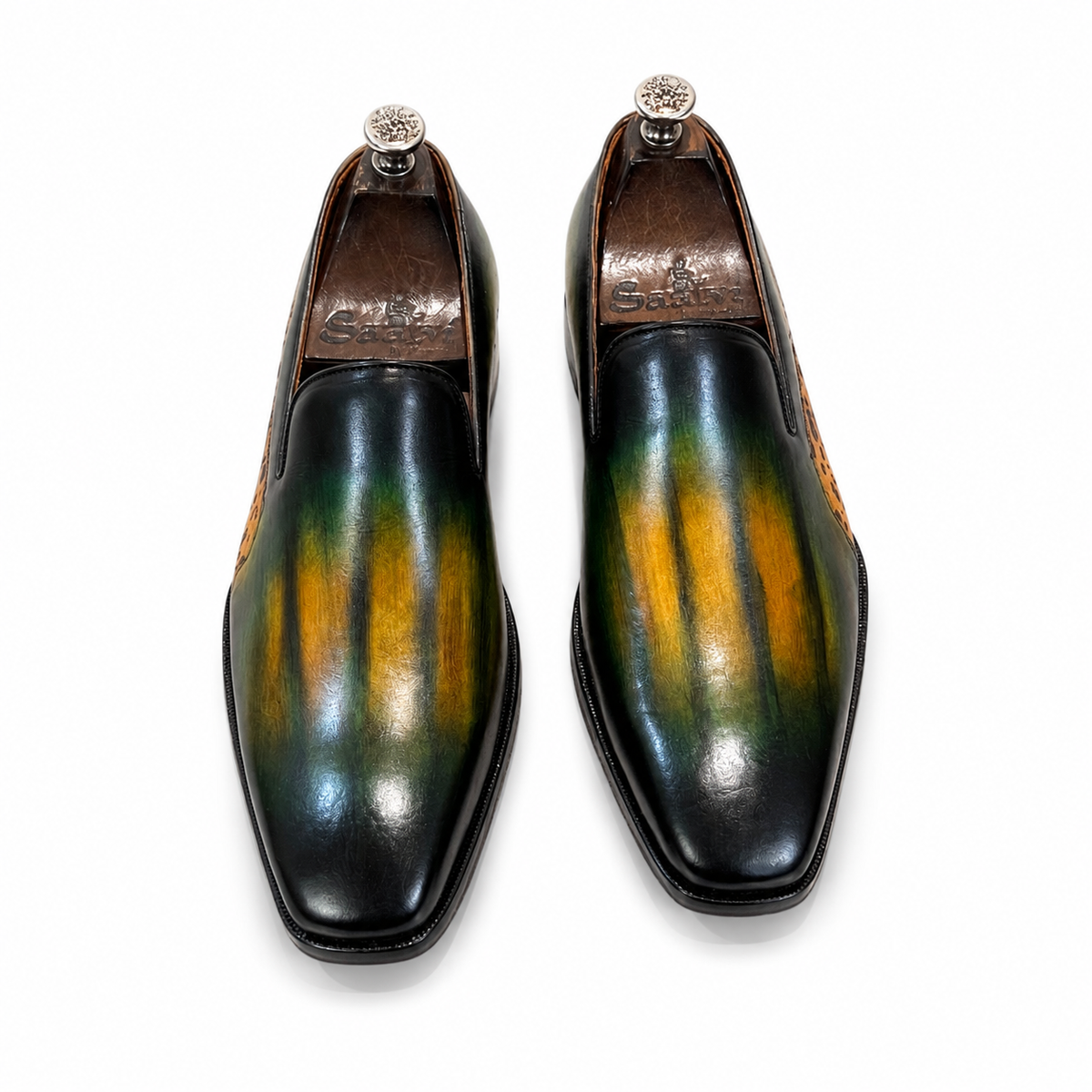 Emerald Panther Loafers