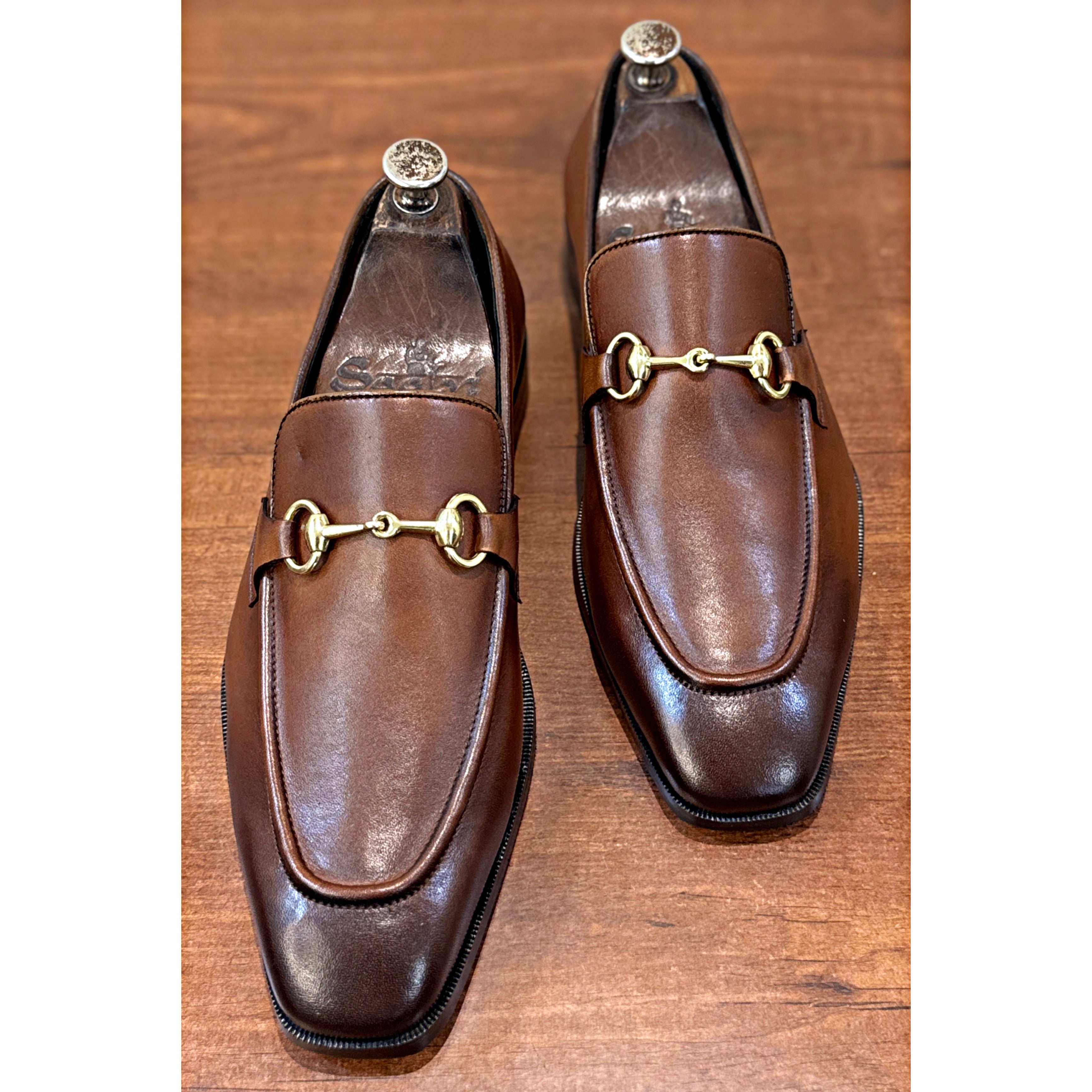 Cognac Regent Horsebit Loafer