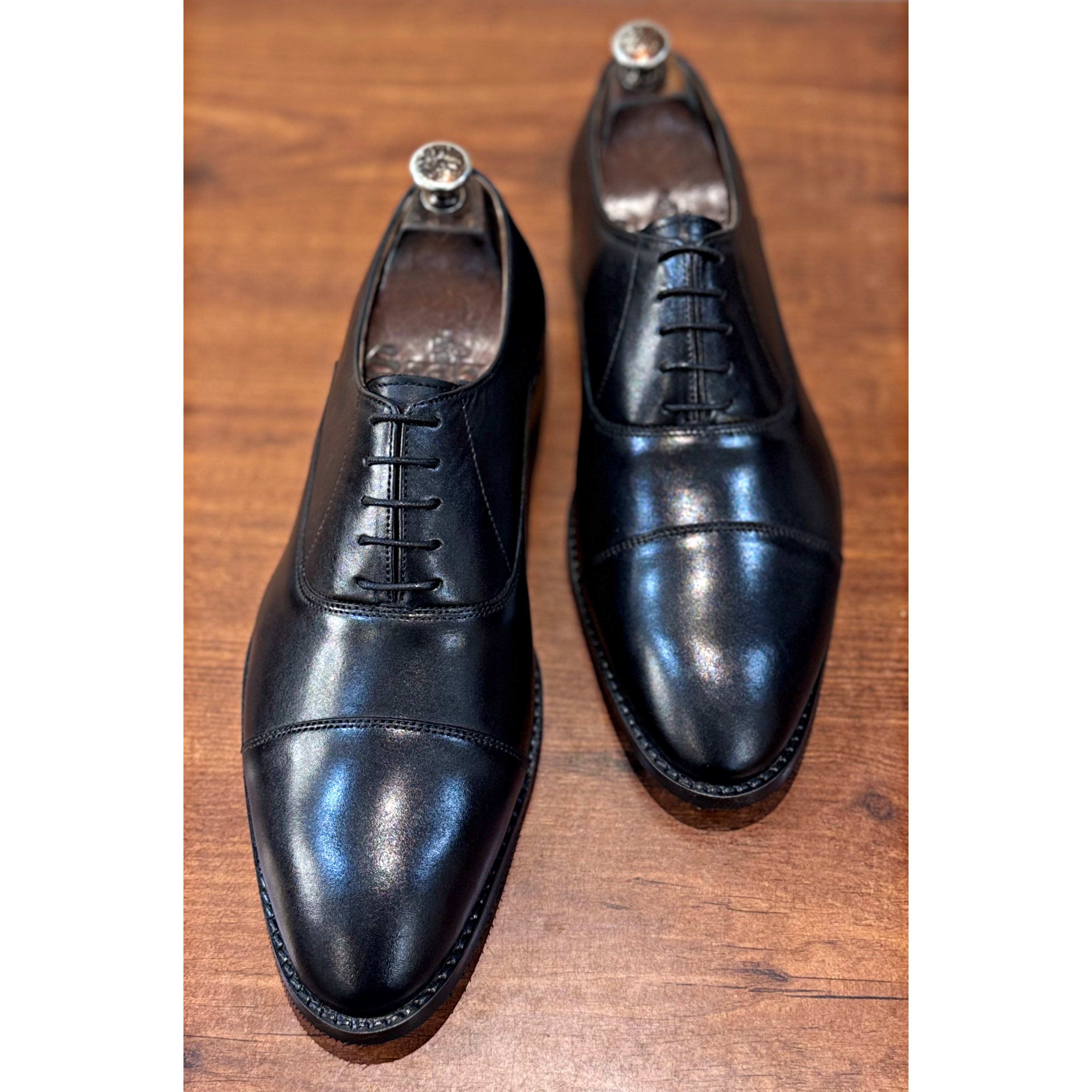 Classic Gentleman Cap-Toe Oxfords