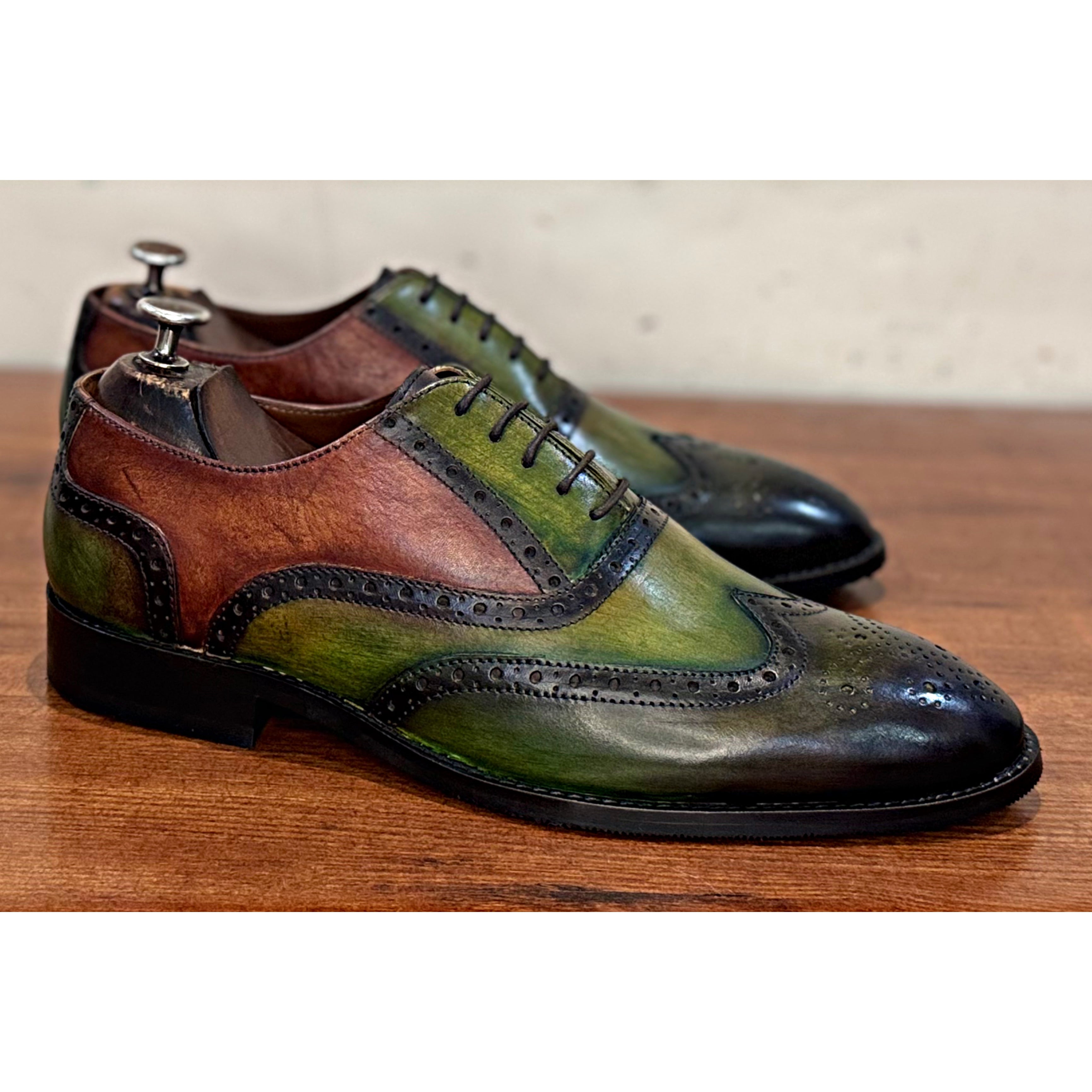 Sabree Hand Patina Oxfords