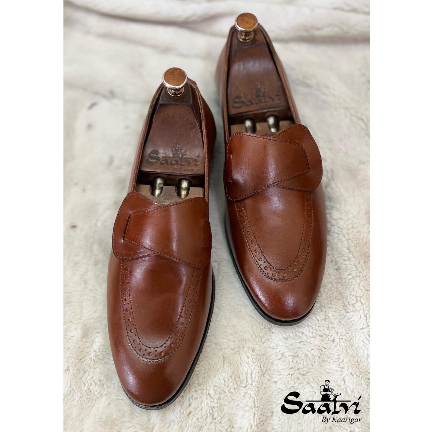 Butterfly Loafers Brown