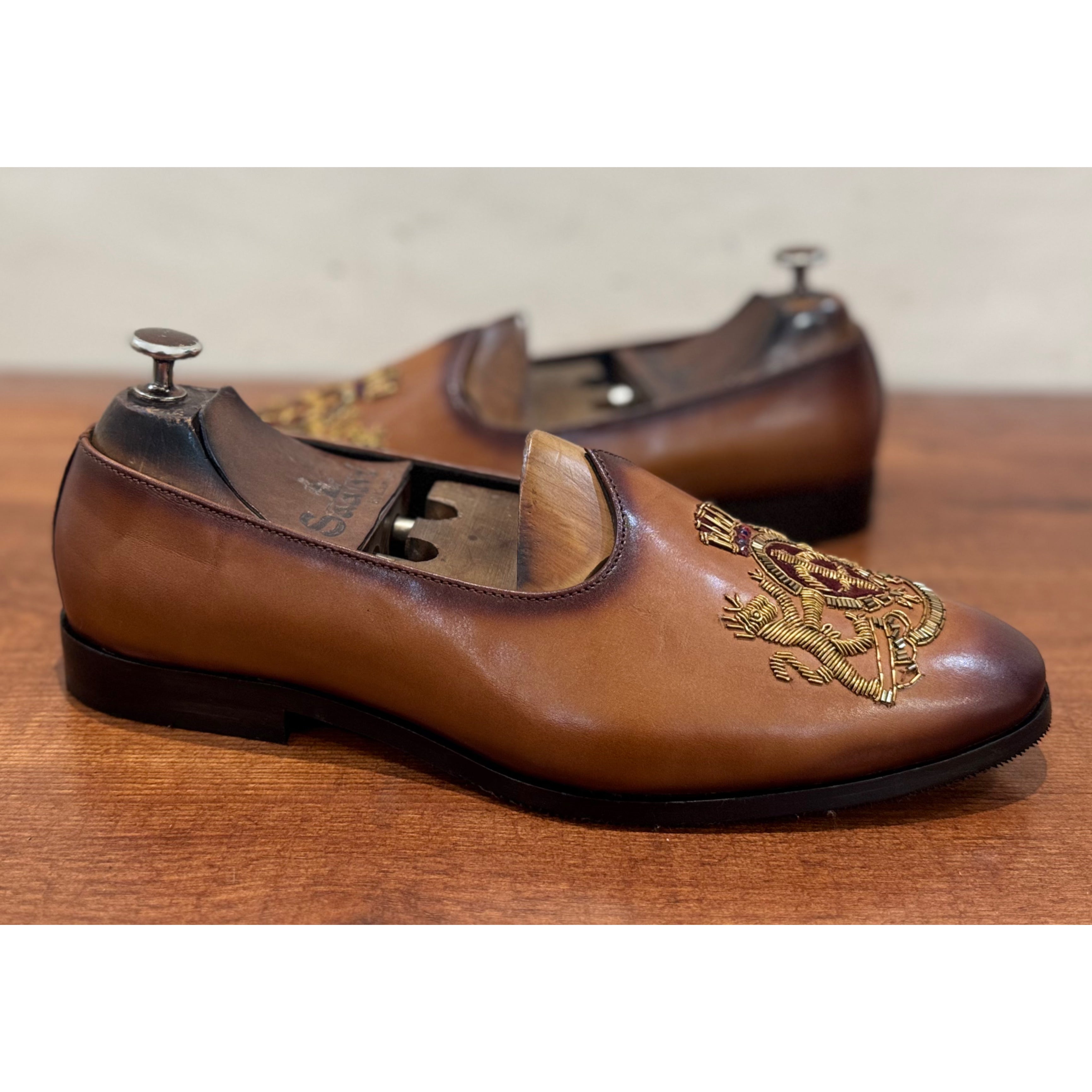 Royal Hand Zardosi Jalsa Maroon