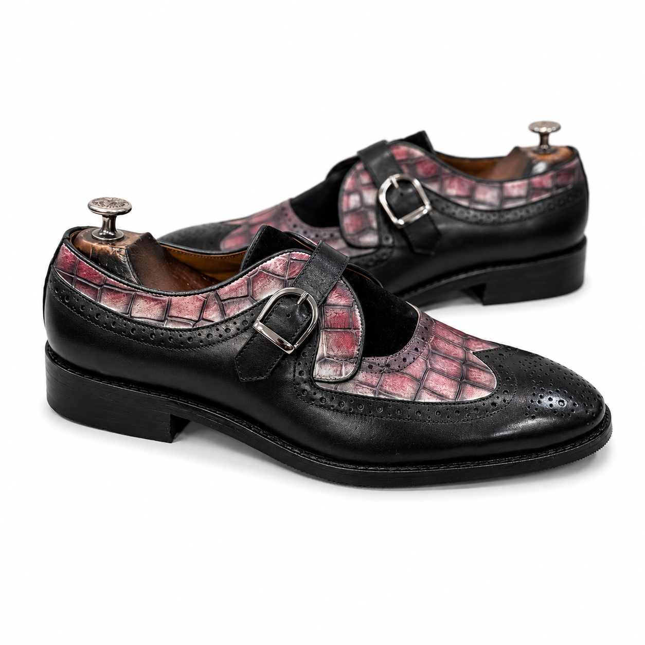 The Noir Rosé Croco Monk